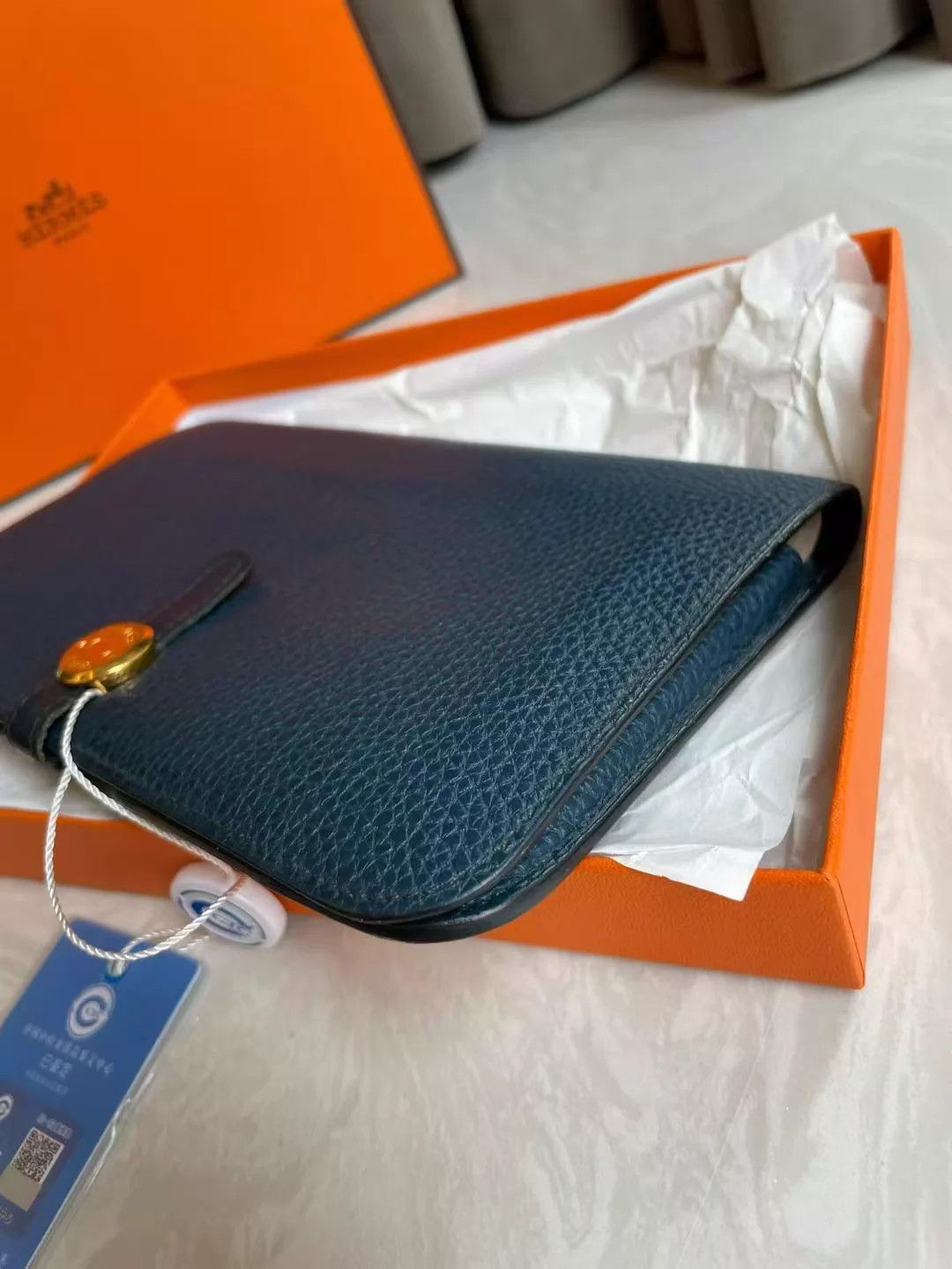 Hermes Hermès Dogon Duo Wallet Mint Condition N Stamp With Box Size ONE SIZE - 7 Thumbnail