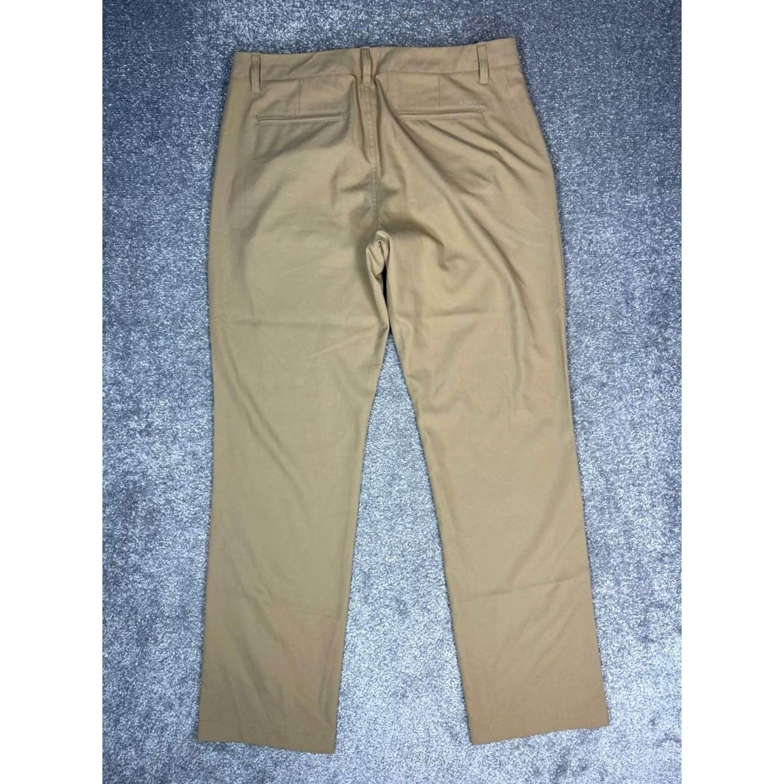 Bonobos Bonobos Golf Pants Mens 35 Brown Mid Rise Straight Outdoor Performance Athletic Chino Casual Size US 35 - 2 Thumbnail