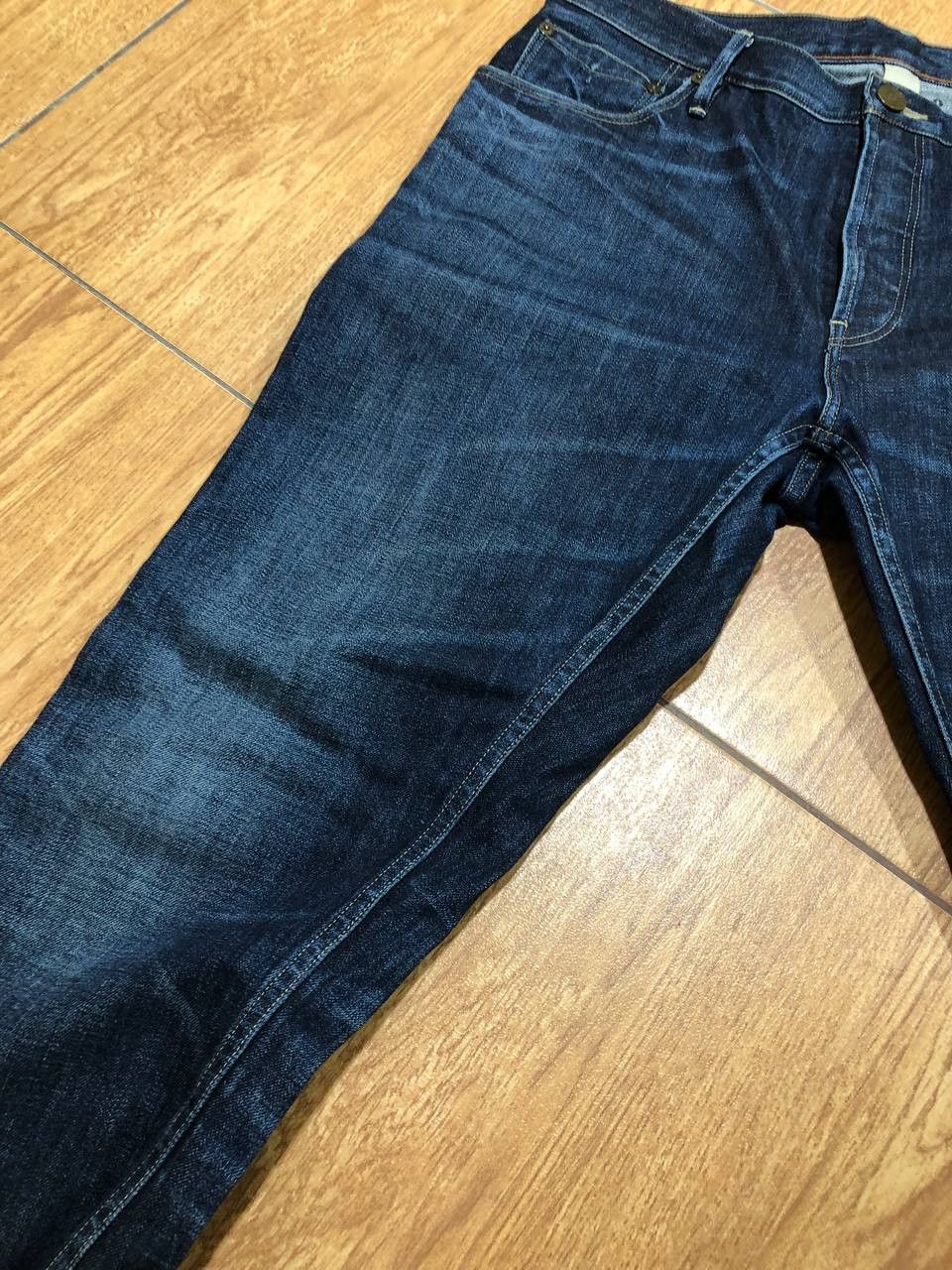 Burberry BURBERRY BRIT Blue Washed Cotton Jeans Size US 34 / EU 50 - 19 Thumbnail