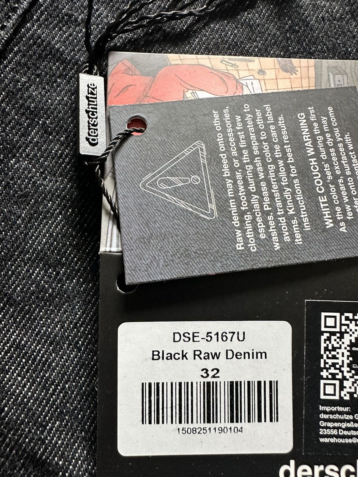 Derschutze Yakuza Raw Denim Size US 32 / EU 48 - 5 Thumbnail