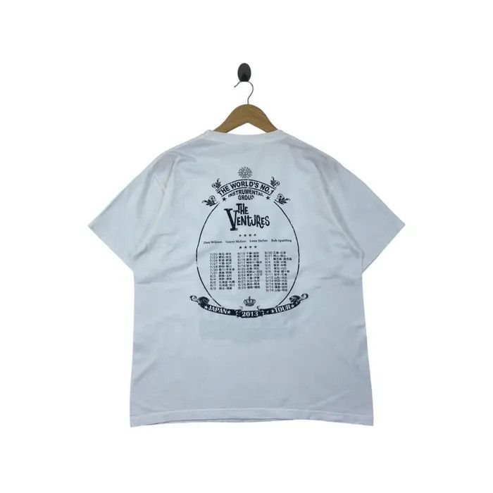 Band Tees THE VENTURES INSTRUMENTAL Band 2013 Japan Tour Tee Shirt Size US L / EU 52-54 / 3 - 3 Thumbnail