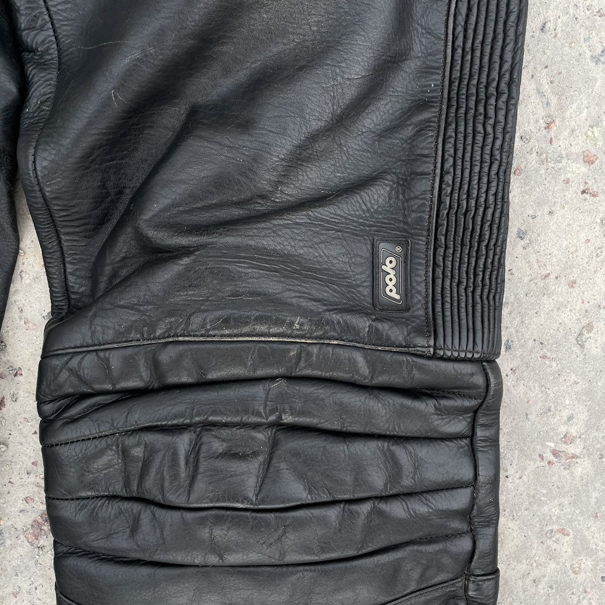 Vintage Vintage Moto Leather Pants 54 Y2K 90s USA Japan Style Size US 32 / EU 48 - 4 Thumbnail