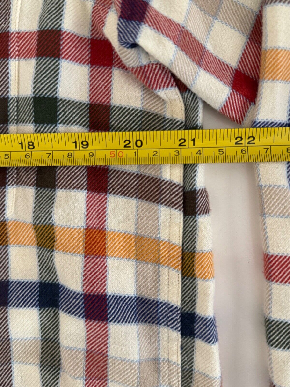 Paul & Shark Paul & Shark Men 40 M Button Flannel Multi Check ITALY Size US M / EU 48-50 / 2 - 4 Thumbnail