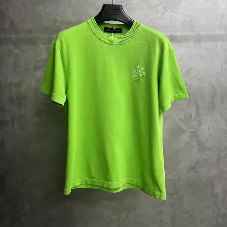 Louis Vuitton louis vuitton green short sleeve t-shirt-dmc Size US S / EU 44-46 / 1 - 1 Thumbnail