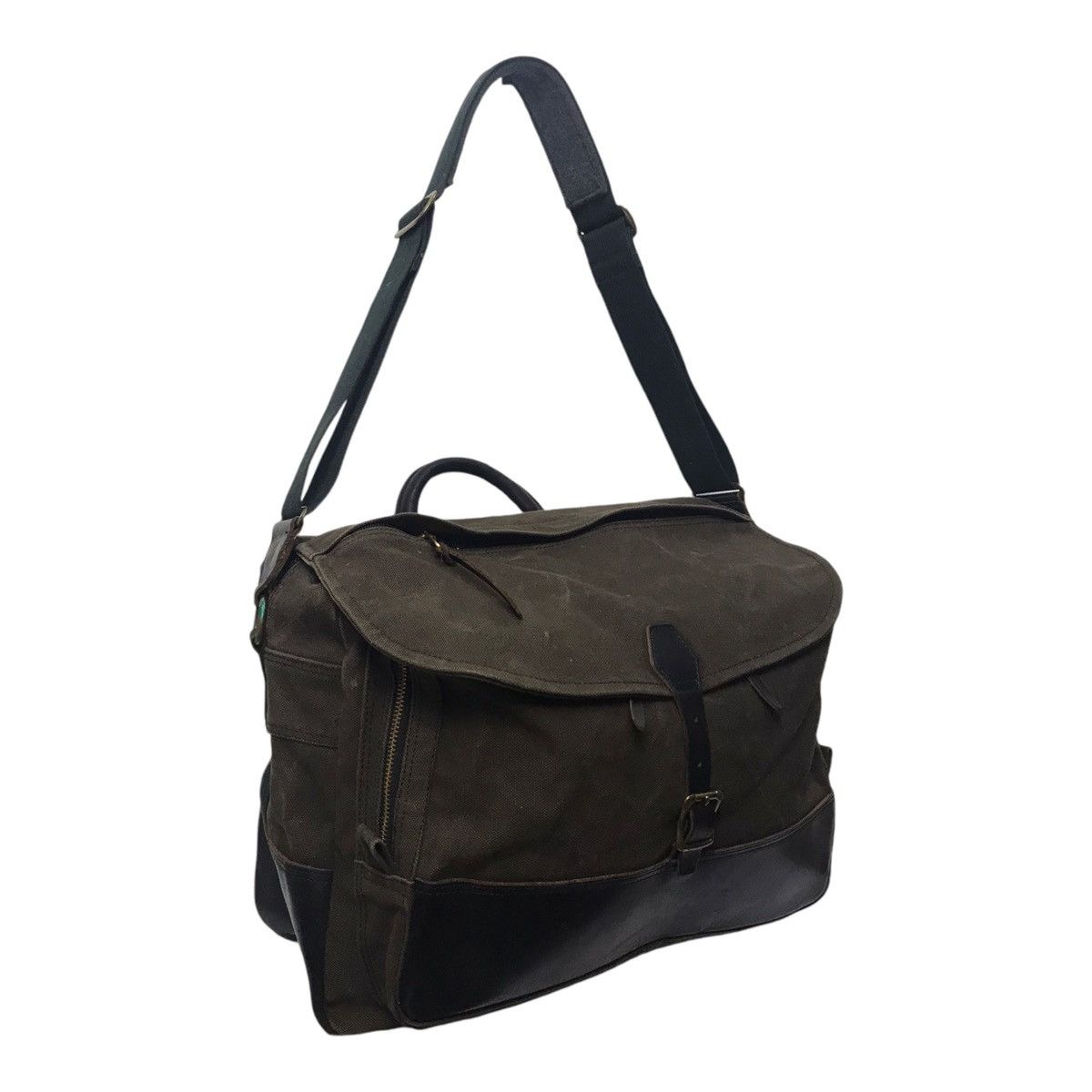 Japanese Brand × Vintage Japanese Artsand Craft Canvas Two Sling/Tote Bag Size ONE SIZE - 1 Thumbnail