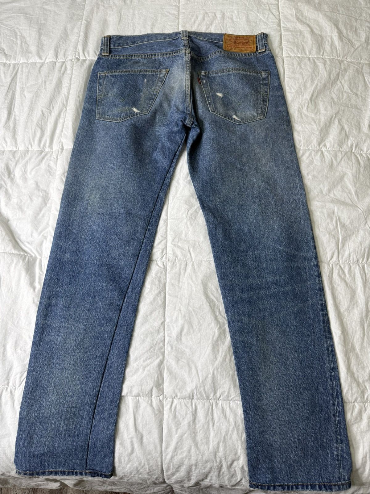 Levi's Levi's 501 Capital E selvedge Denim Jeans Size 32x30 Size US 30 / EU 46 - 2 Thumbnail