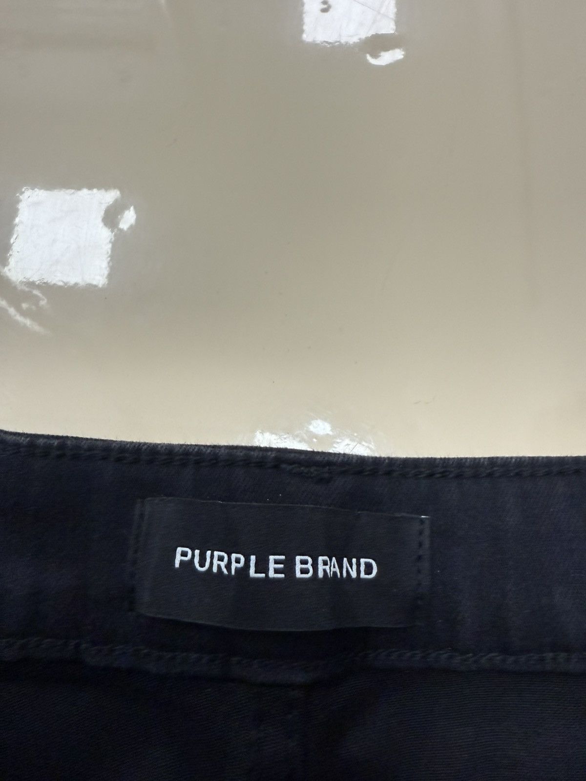 Other Purple Brand Skinny Foil Black Size 26" / US 2 / IT 38 - 4 Thumbnail