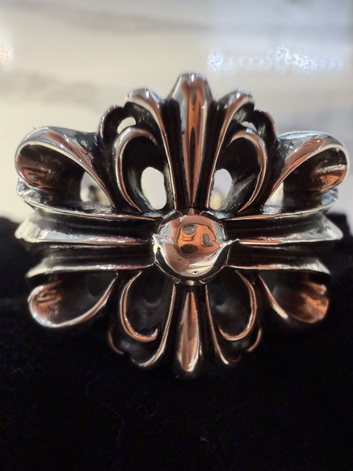 Chrome Hearts Double Floral Ring Size 9 Size ONE SIZE - 15 Thumbnail