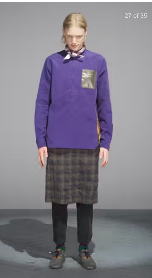 Undercover AW12 “Psycho Color” Gerausch Pull Over Corduroy Shirt Size US L / EU 52-54 / 3 - 1 Thumbnail