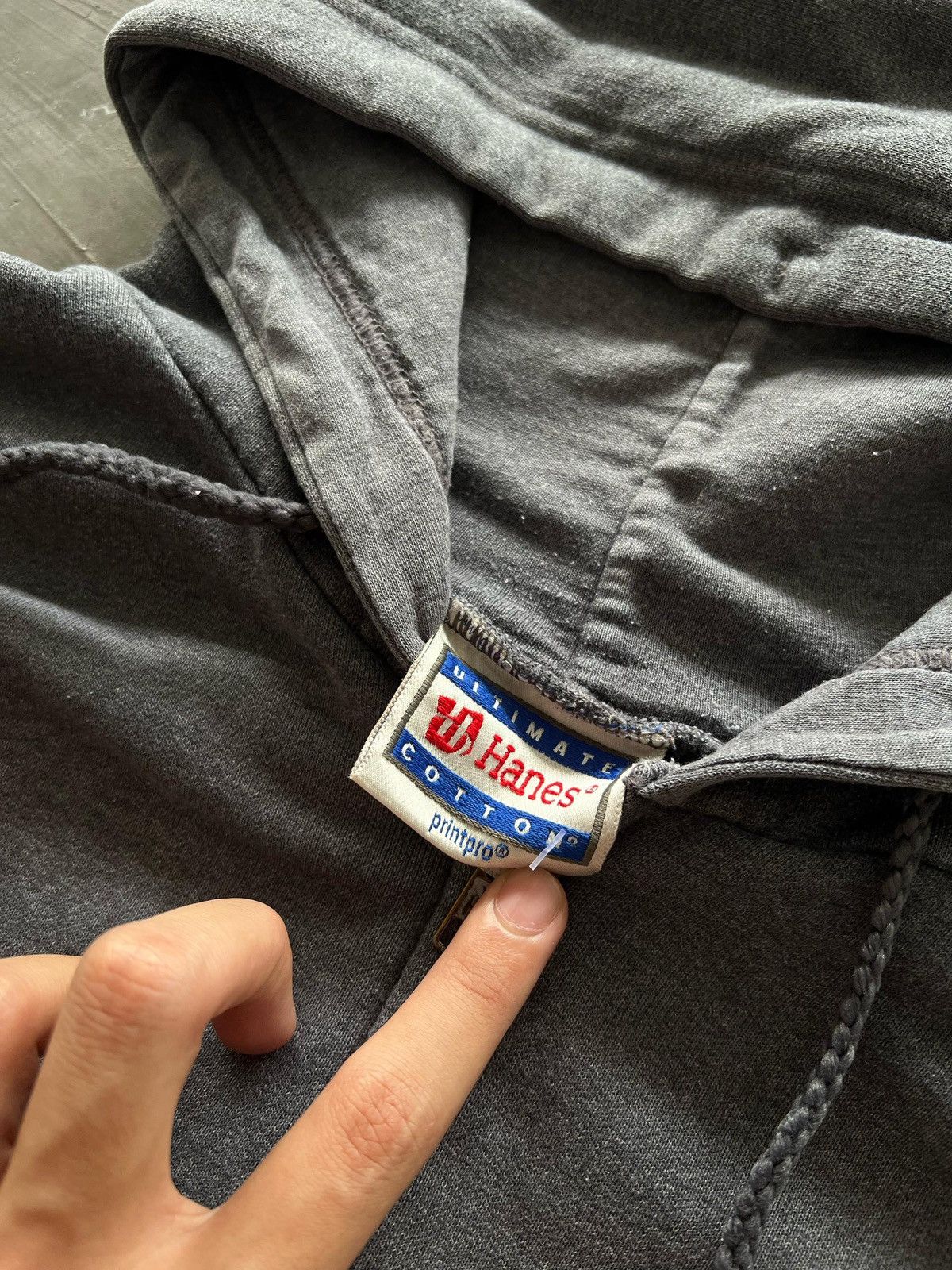 Vintage Vintage 90s Traders Joe Zipper Hoodie Size US M / EU 48-50 / 2 - 4 Thumbnail