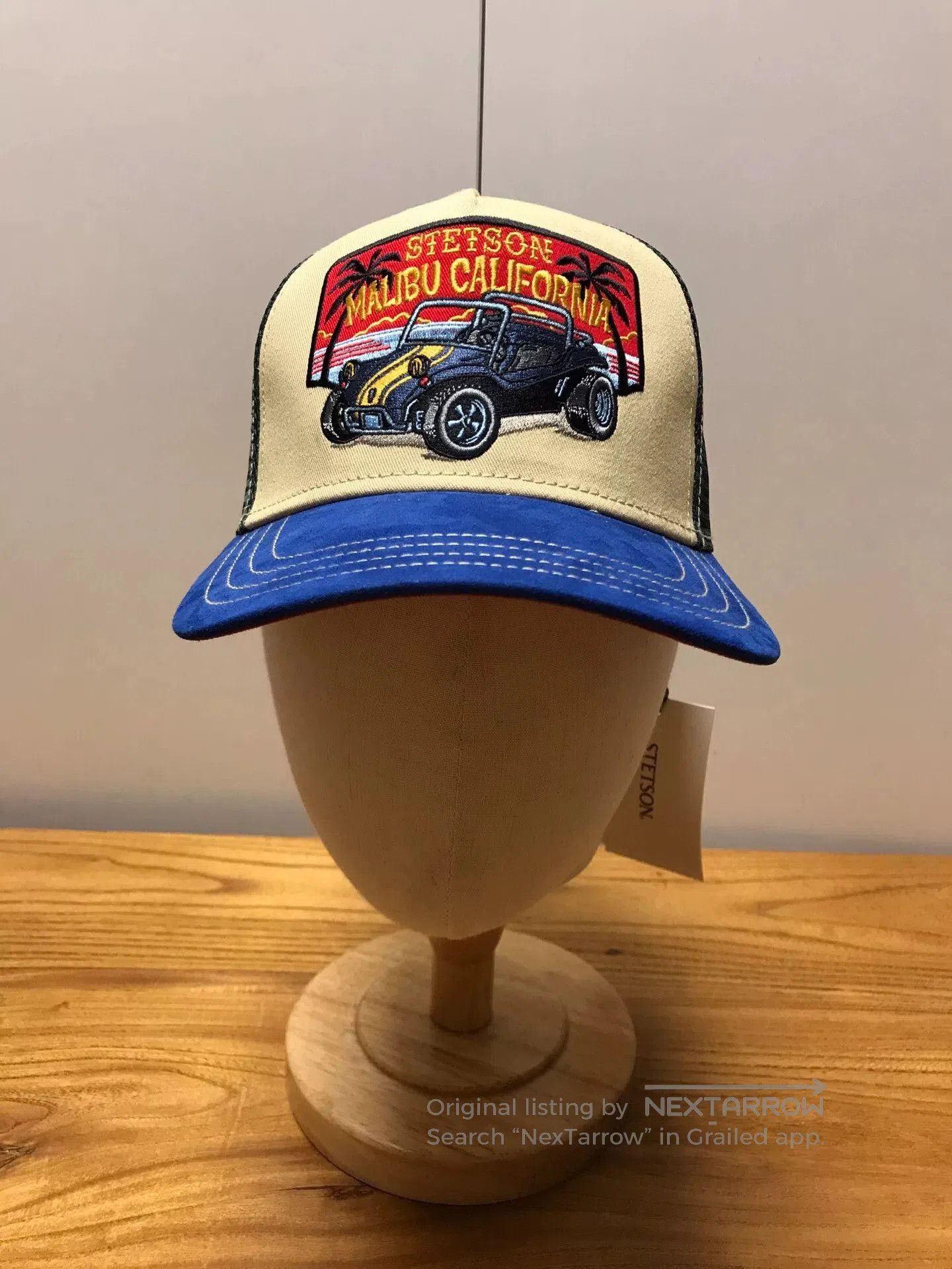 Stetson Stetson Malibu California Embroidered Trucker Cap. Size ONE SIZE - 1 Thumbnail