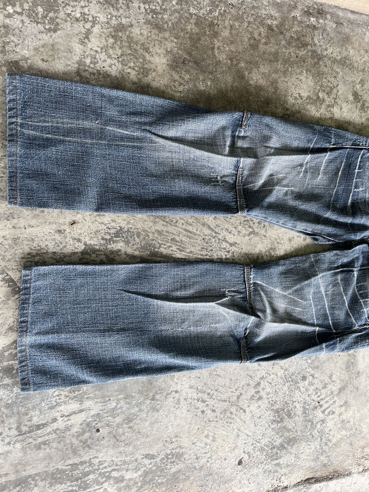 If Six Was Nine × Japanese Brand × Vintage Crazy Pocket Design Denim Size US 30 / EU 46 - 6 Thumbnail
