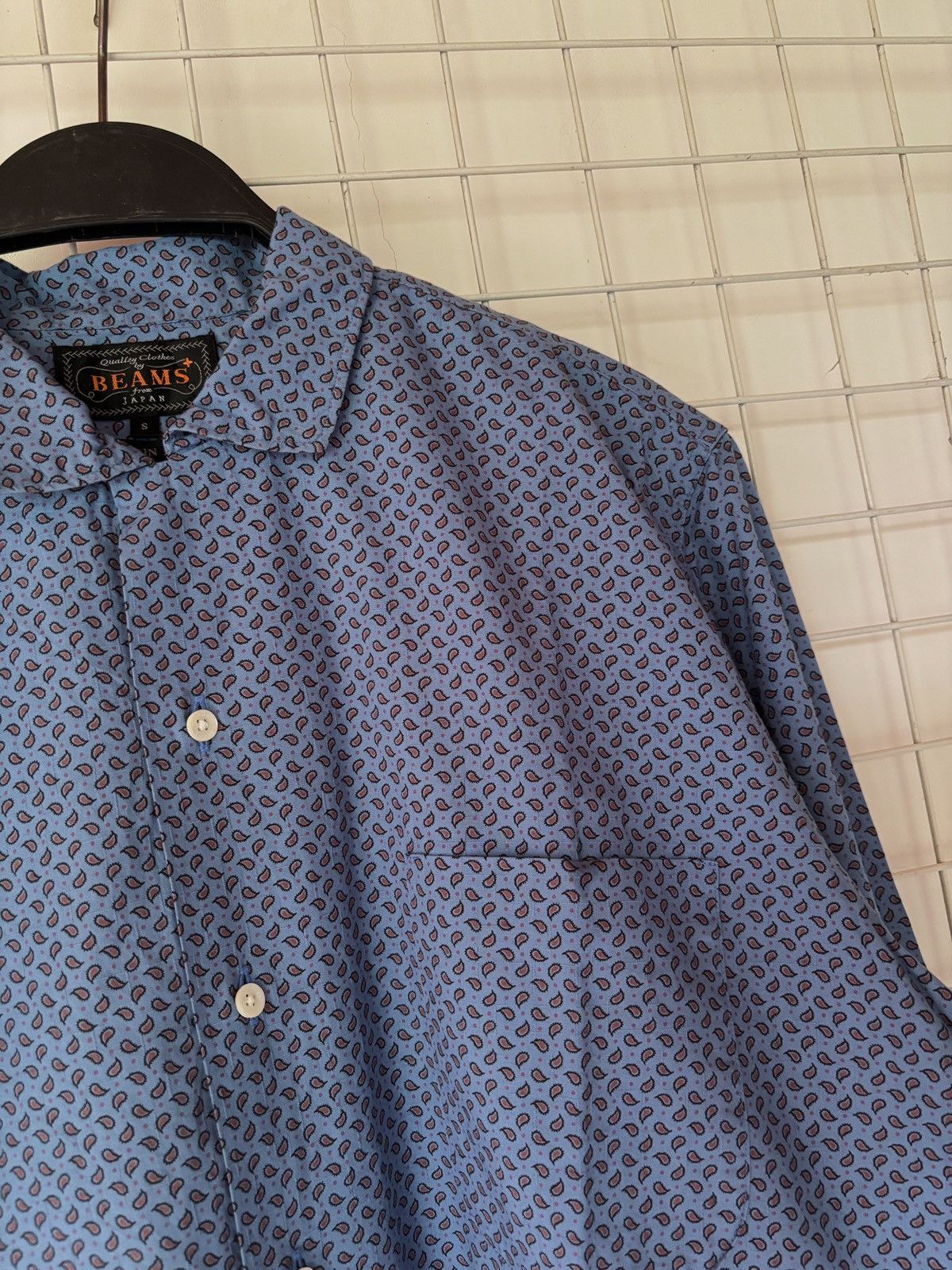 Beams Plus BEAMS PLUS PAISLAY BUTTON UP SHIRT Size US M / EU 48-50 / 2 - 3 Thumbnail