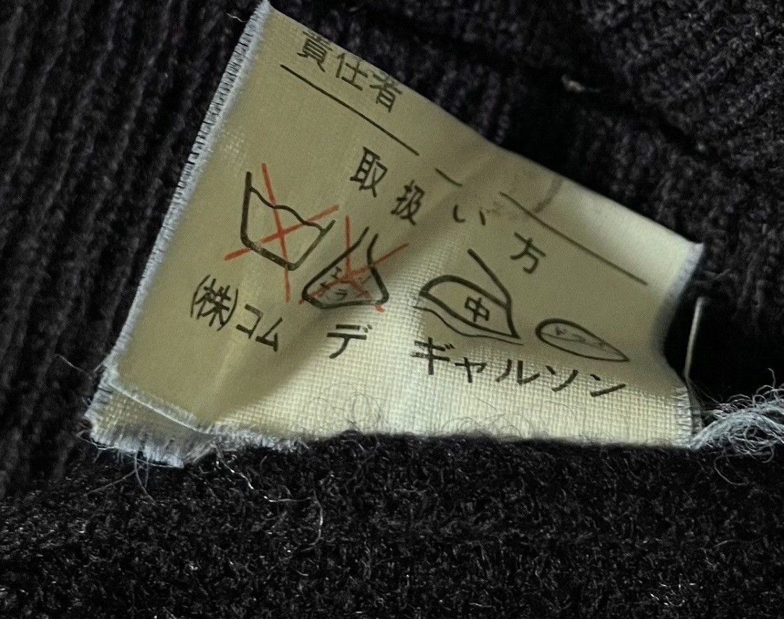 Comme des Garcons Vintage 80s cdg homme knitted sweater vest Size US S / EU 44-46 / 1 - 4 Thumbnail