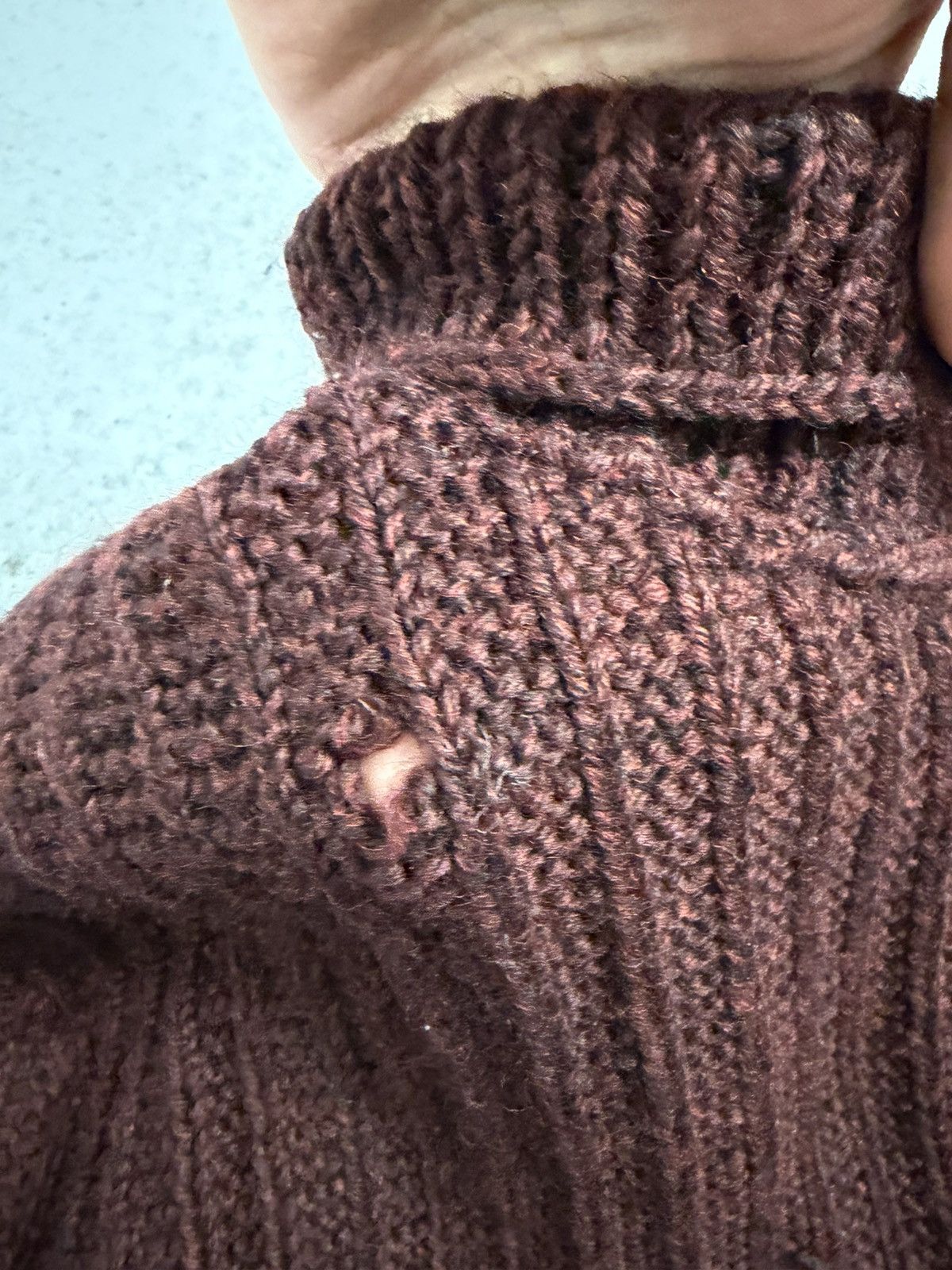 Vintage True Vintage 60s Dense Knitted Eclair Zip Sweater Size US L / EU 52-54 / 3 - 9 Thumbnail