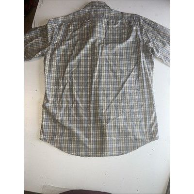 Daniel Cremieux Cremieux Signature Collection Cotton SS Shirt, Tan Blue Med Size US M / EU 48-50 / 2 - 10 Thumbnail