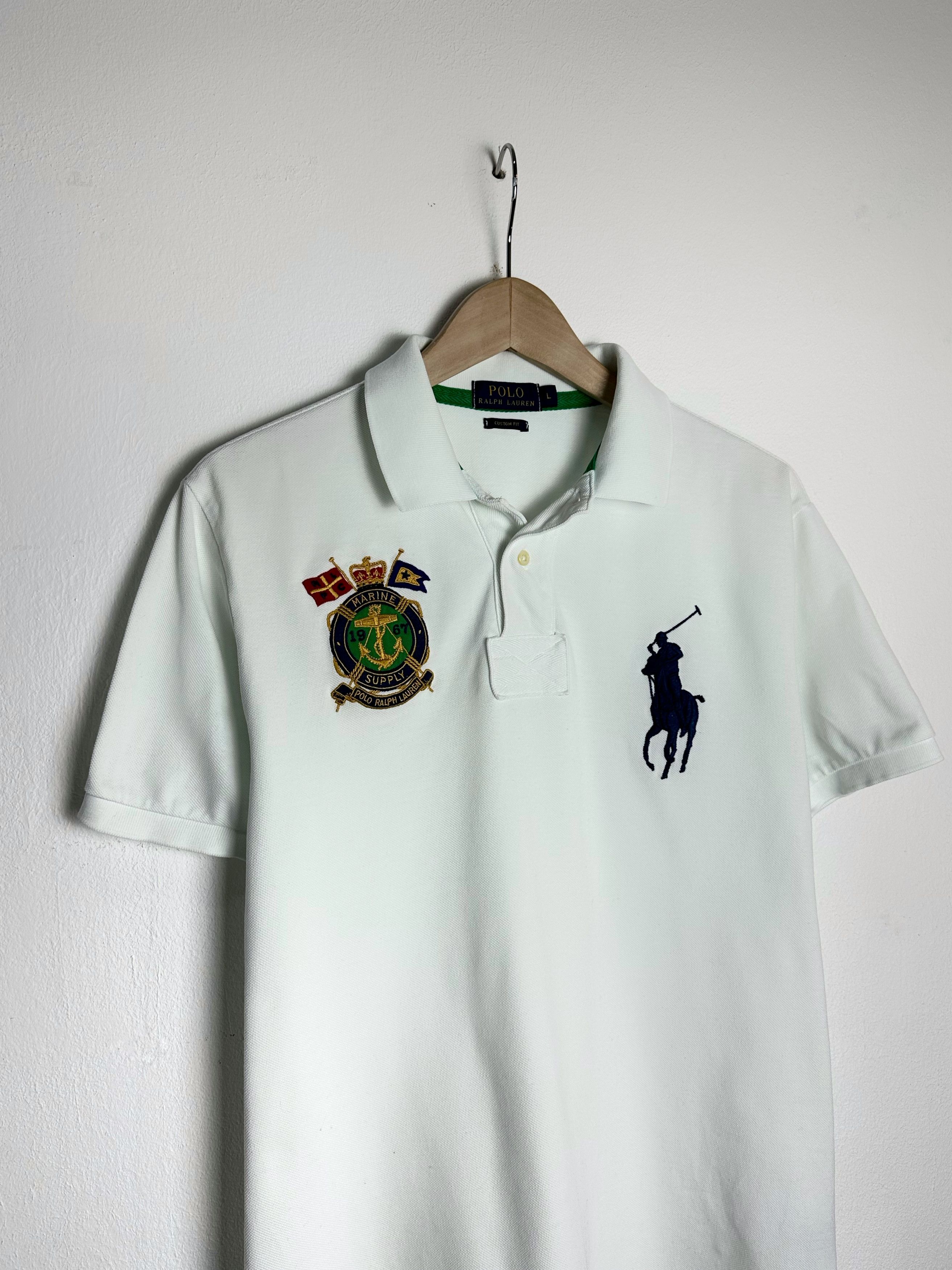 Polo Ralph Lauren × Ralph Lauren × Vintage Polo ralph lauren t-shirt polo rubgy Size US XL / EU 56 / 4 - 2 Thumbnail