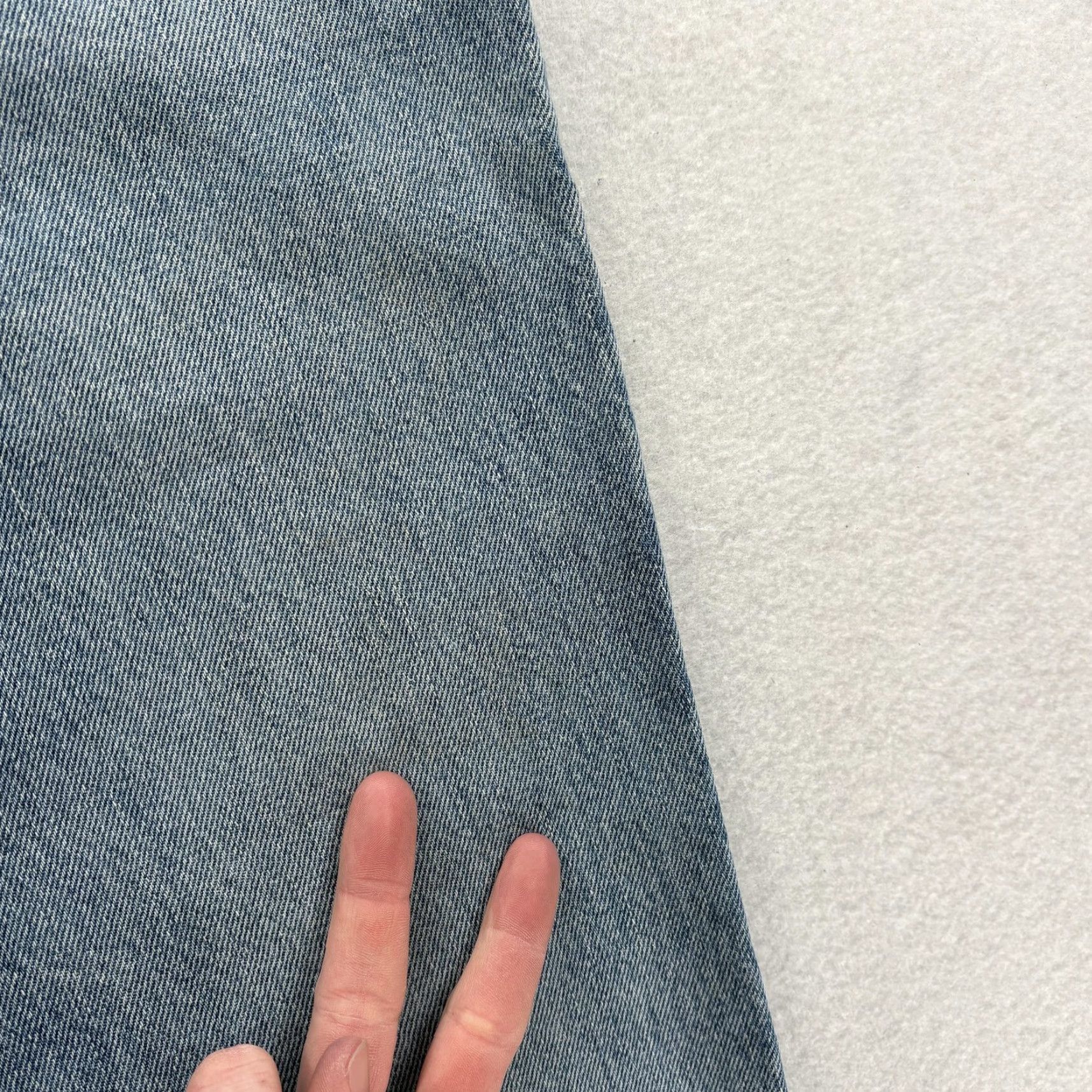 Levi's VINTAGE Levi's 550 Relaxed Tapered Jeans Juniors 11 Long Blue High Rise USA 90s Size 32" / US 10 / IT 46 - 4 Thumbnail