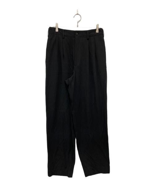 Yohji Yamamoto Yohji Yamamoto pour homme Two-pleat wool rayon pants/97SS Size US 30 / EU 46 - 1 Thumbnail