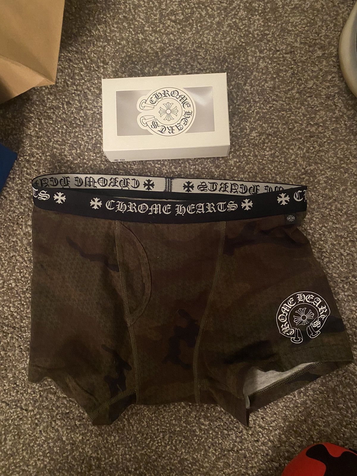 【完売間近】 Chrome Hearts Boxer Brief Camo Buy Chrome Hearts Underwear 'Camo' - 1383 100000207U CAMO | GOAT