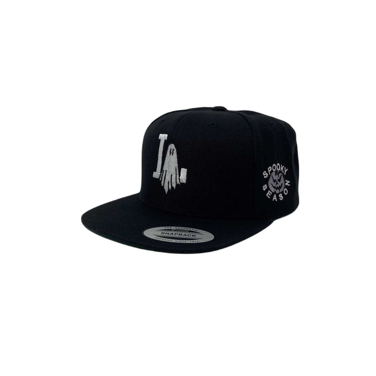 Other Los Angeles LA Ghost Halloween Spooky GRY Snapback Hat Size ONE SIZE - 2 Thumbnail