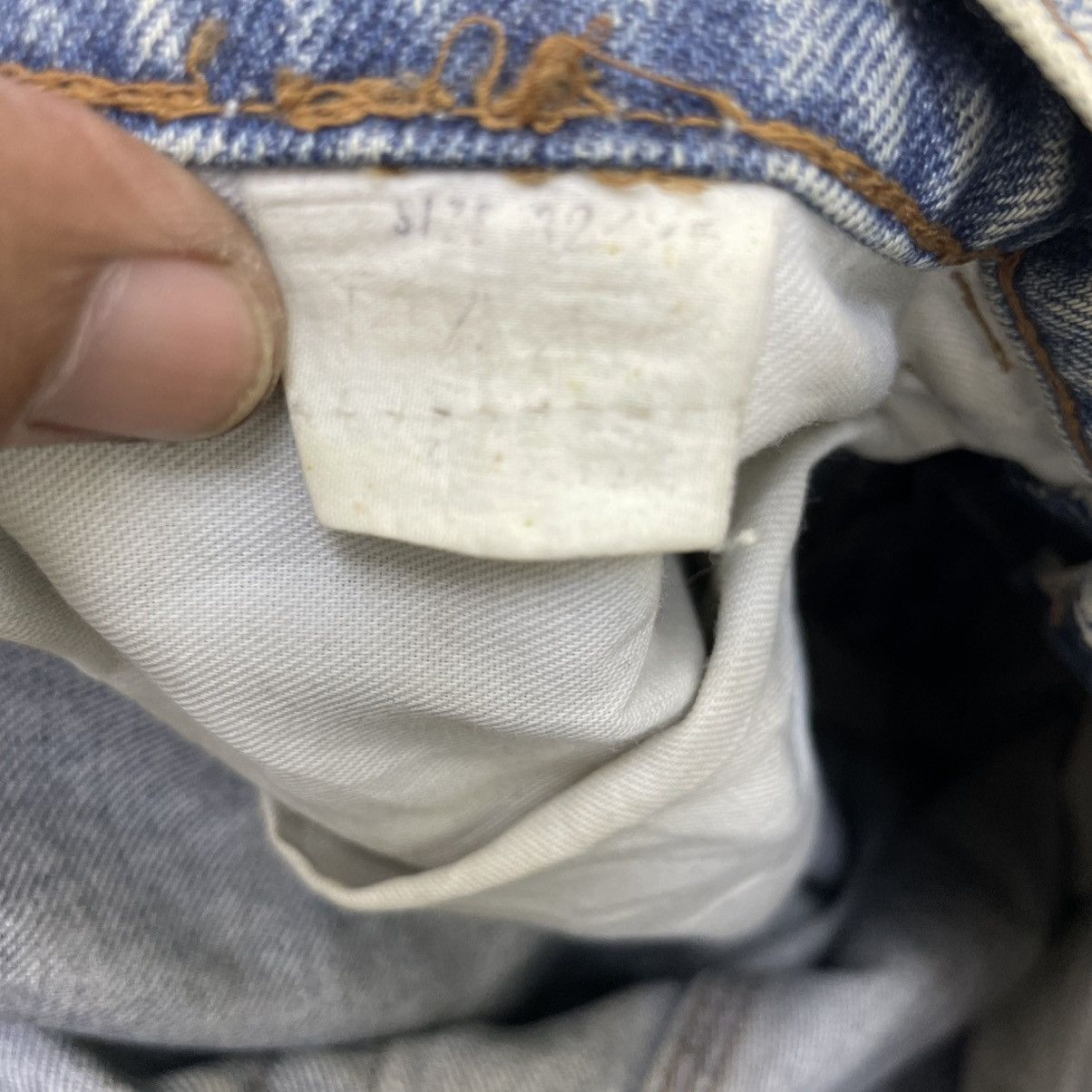 Levi's × Vintage Vintage Levis Acid Wash Size US 30 / EU 46 - 11 Thumbnail
