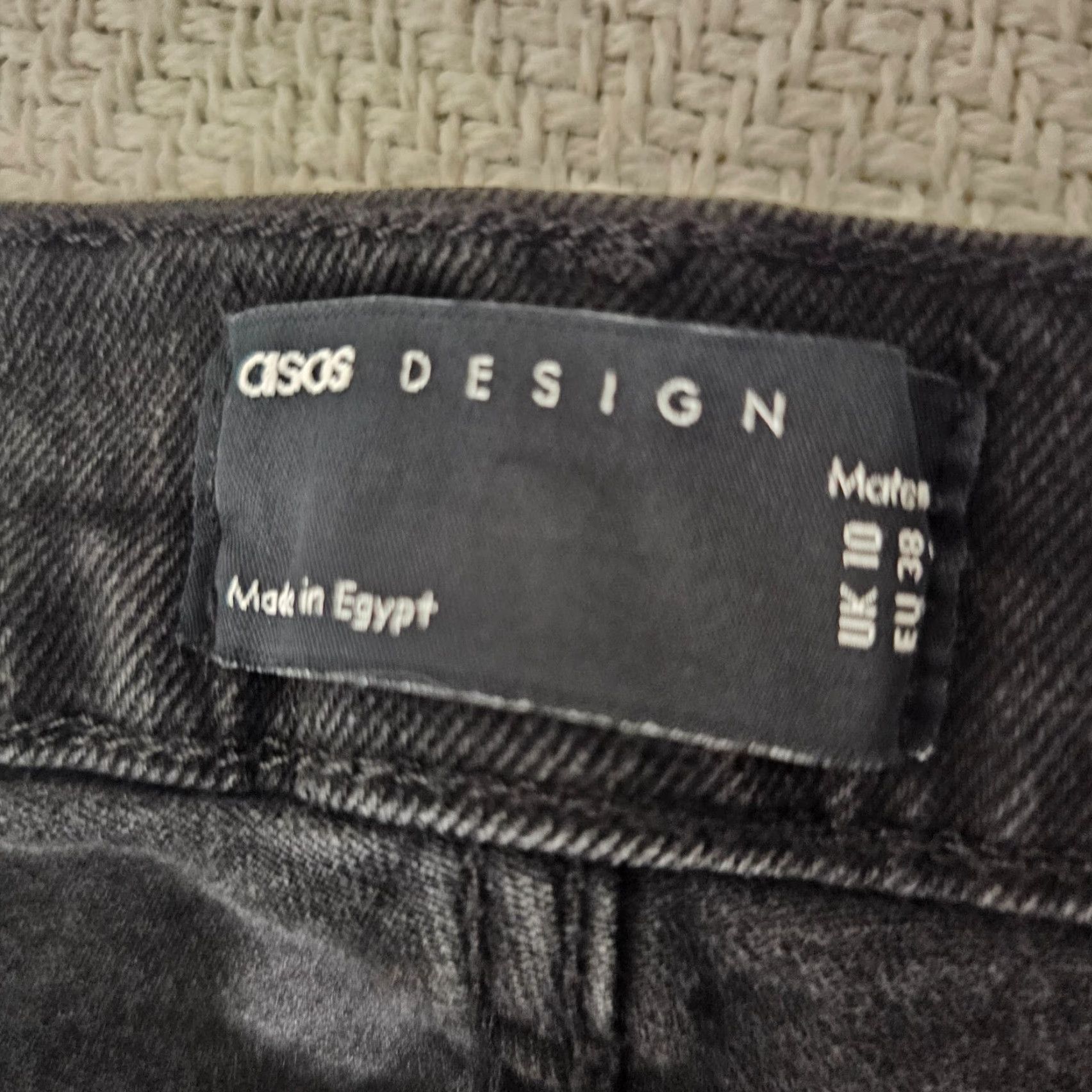 Asos ASOS Maternity Black Flare Jeans Women’s Size 6 Stretch Sides Comfy Size 28" / US 6 / IT 42 - 3 Thumbnail