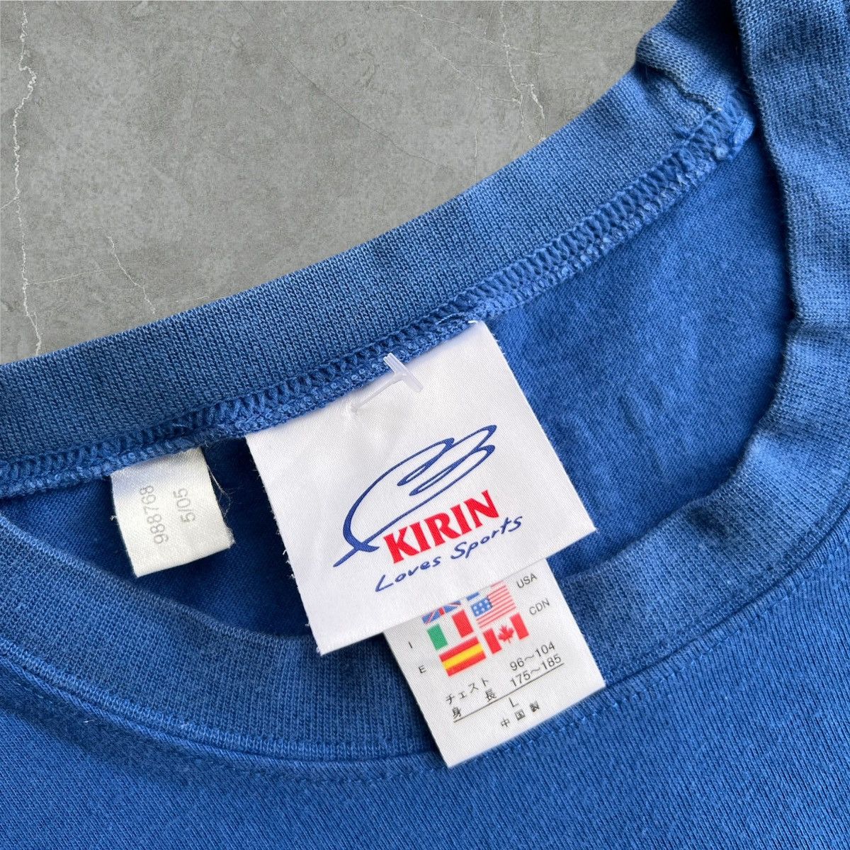 Adidas Vintage ADIDAS KIRIN JAPAN JFA 2004 TEAM LINE UP Size US L / EU 52-54 / 3 - 9 Thumbnail