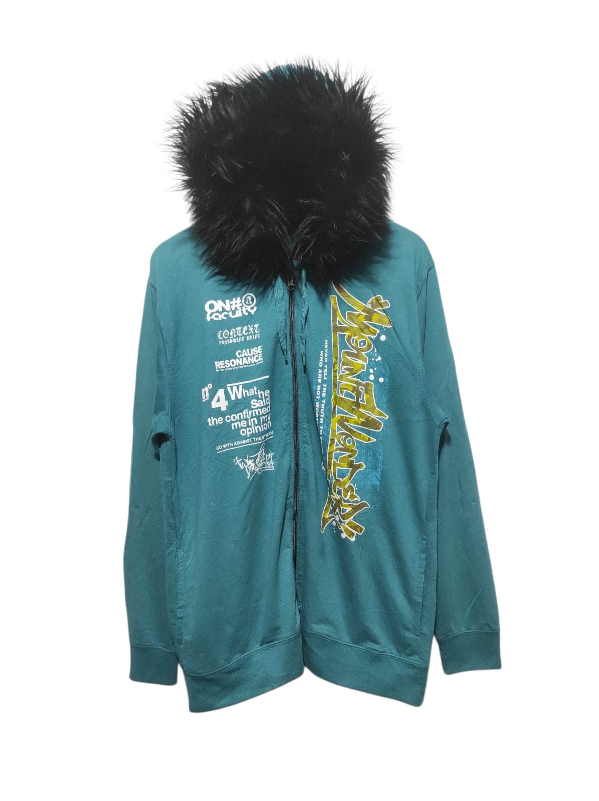 Japanese Brand Double Focus zip fur hoodie ifsix LGB style Size US L / EU 52-54 / 3 - 1 Thumbnail