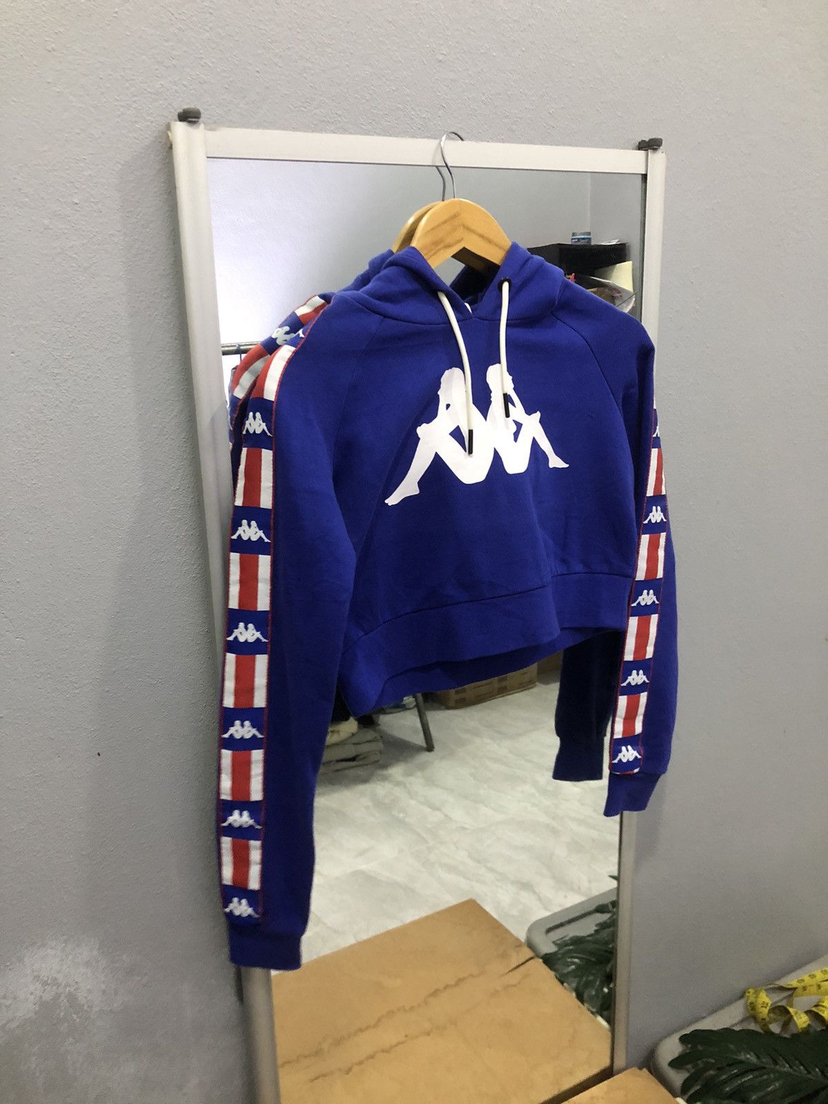 Kappa Fall/Winter 2019 Kappa LA Berry Cropped Hoodie Size XS / US 0-2 / IT 36-38 - 3 Thumbnail