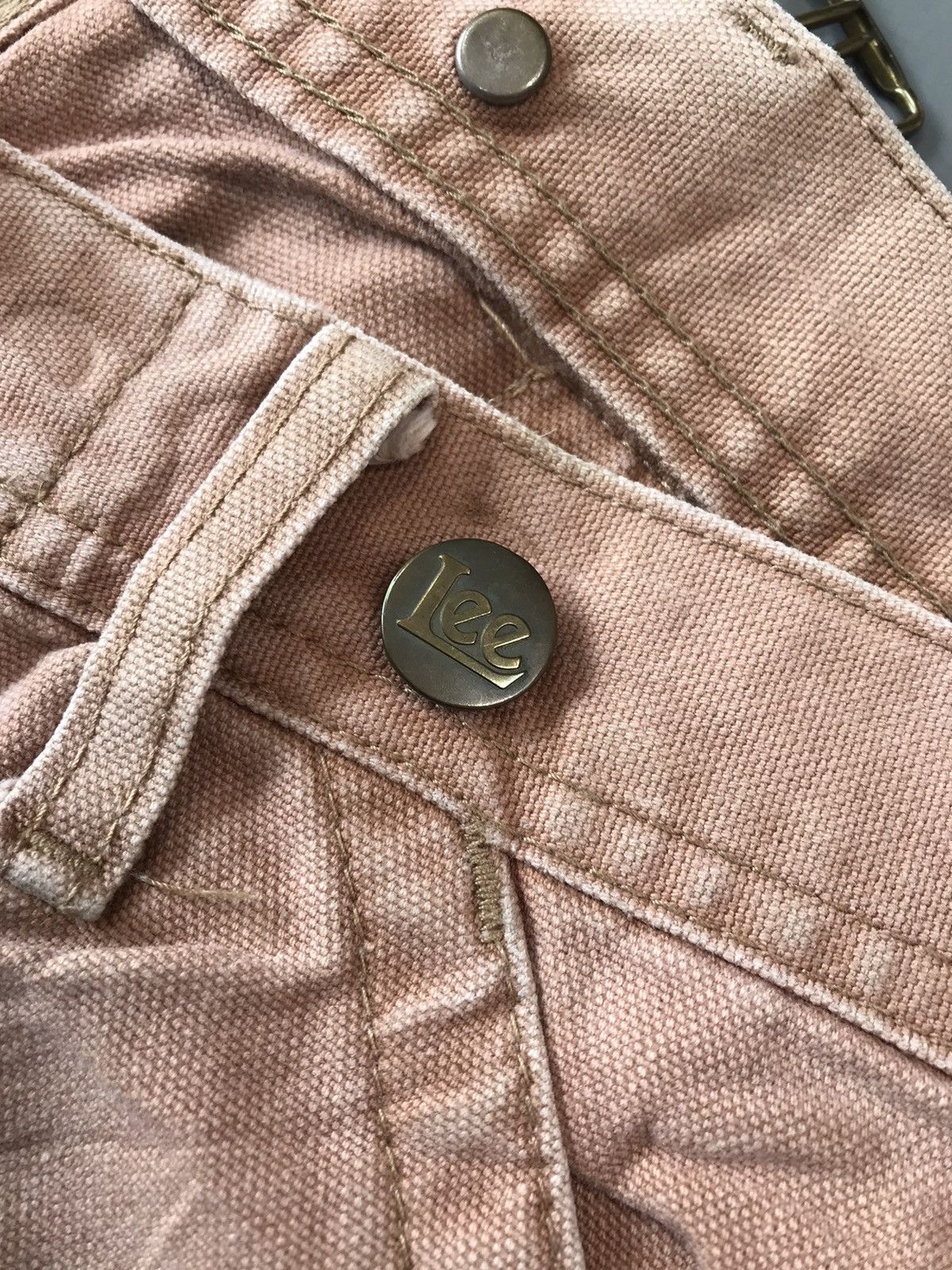 Lee × Vintage Sun fade Vintage Lee carpenter denim Size US 31 - 5 Thumbnail