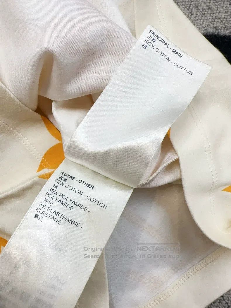 Louis Vuitton Louis Vuitton Orange big logo lotus leaf sleeve gradient p Size M / US 6-8 / IT 42-44 - 8 Thumbnail