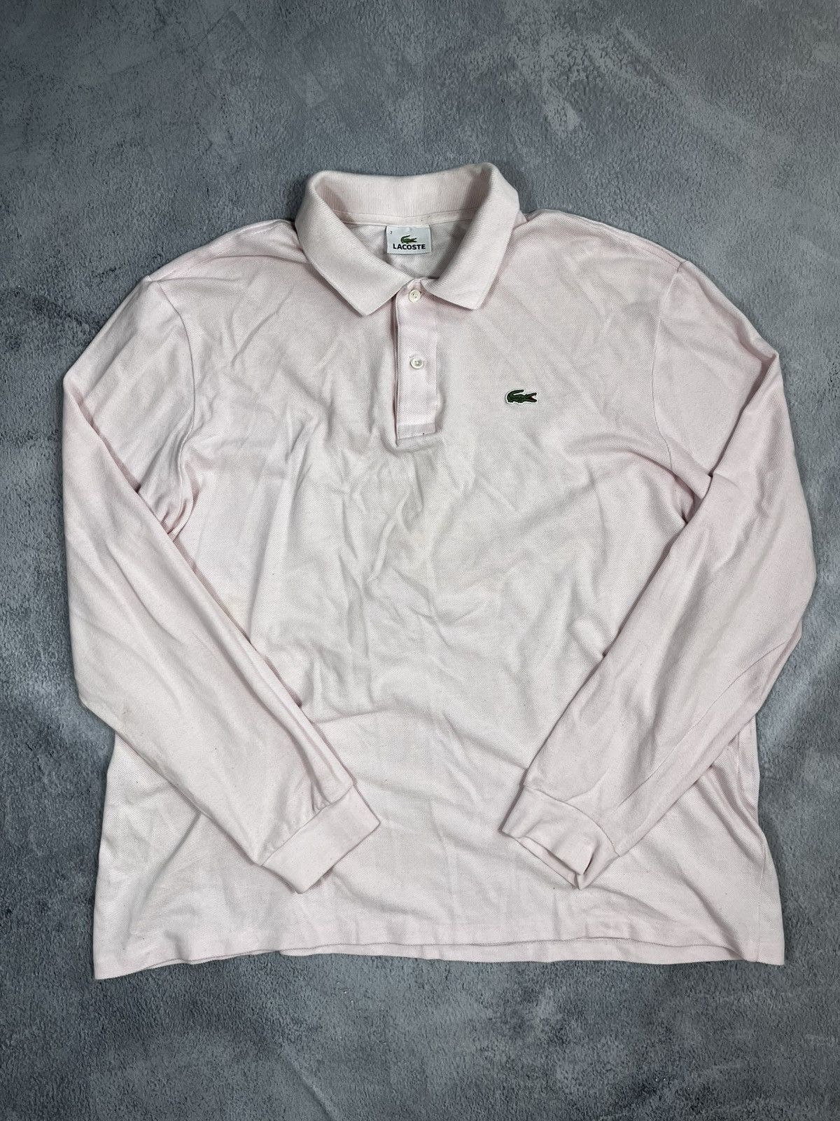 Lacoste × Vintage Vintage 90s Lacoste 1/4 polo long sleeve streetwear size XL Size US XL / EU 56 / 4 - 1 Thumbnail