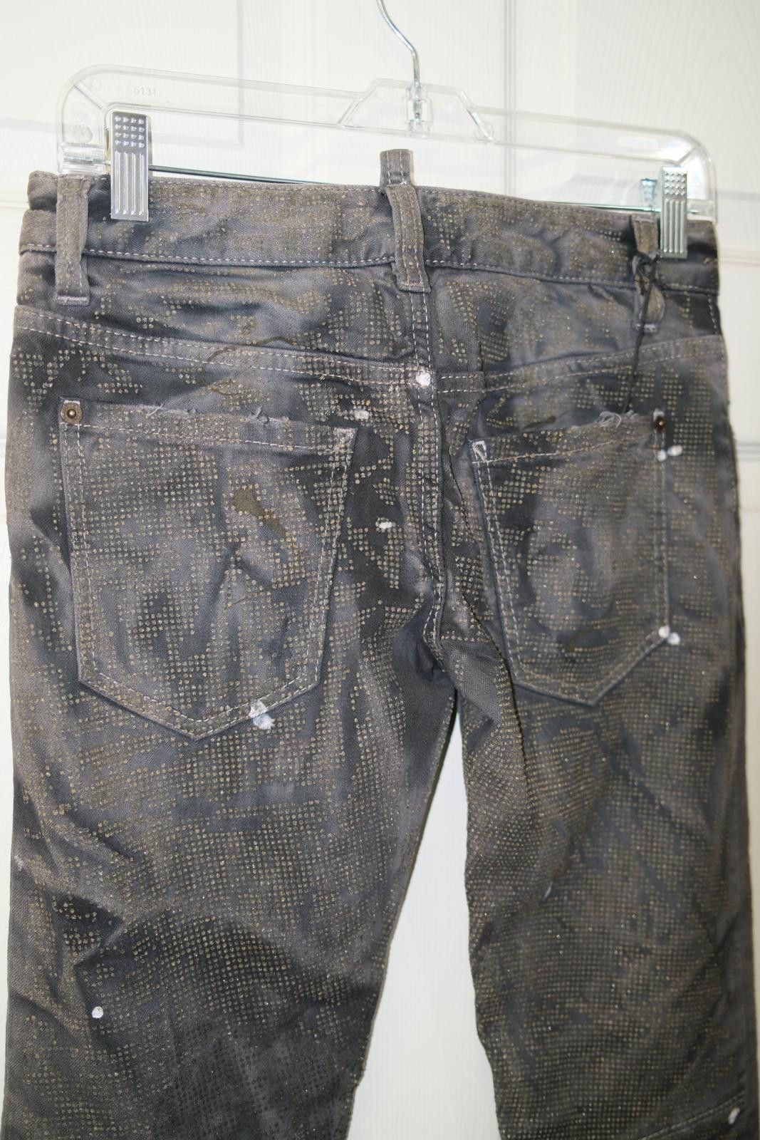Dsquared2 2010's Dsquared Embellished Skinny Jeans Size 29" - 7 Thumbnail