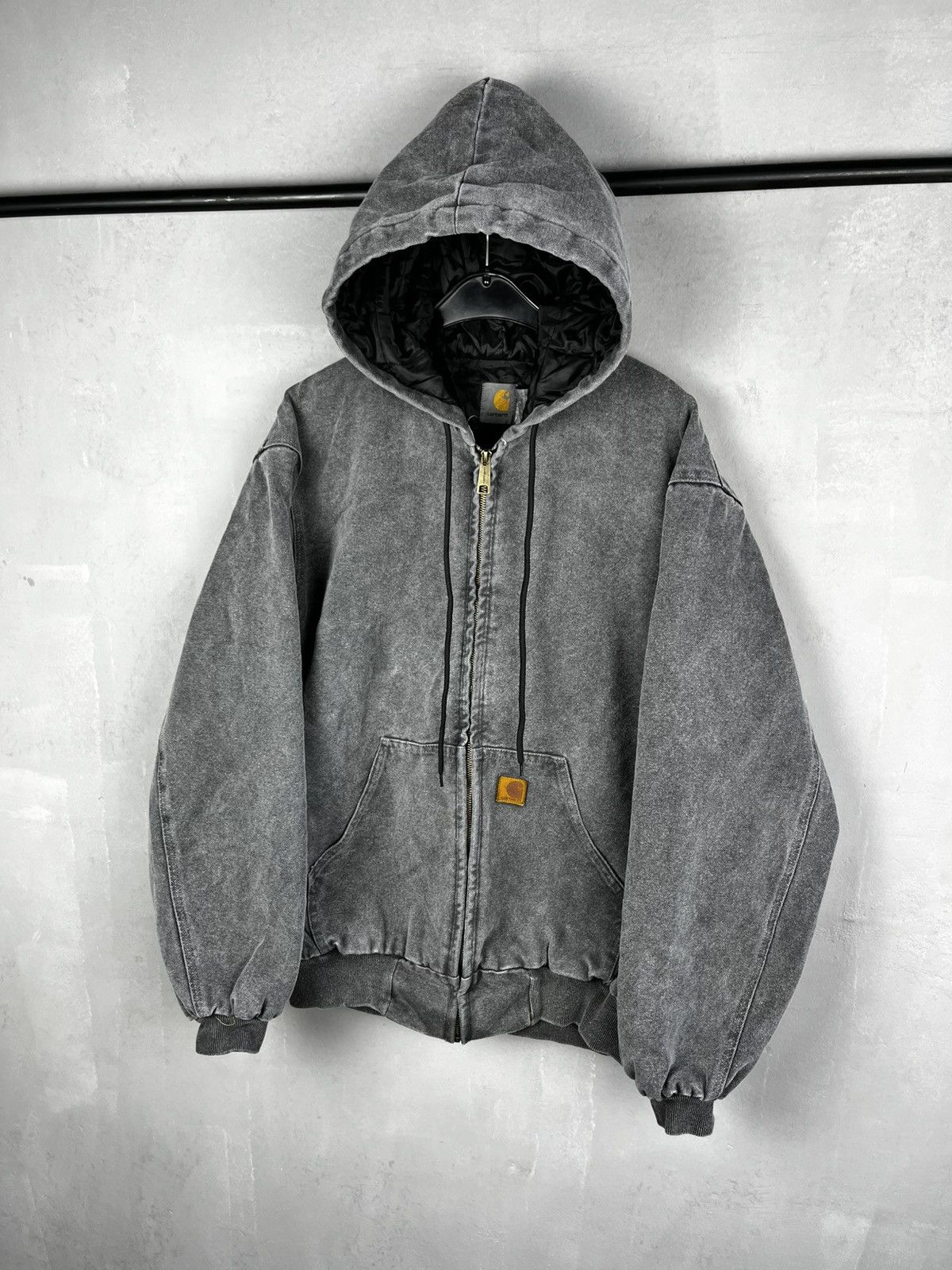 Carhartt Vintage Carhartt Hooded Jacket Size L 90s Size US L / EU 52-54 / 3 - 1 Thumbnail