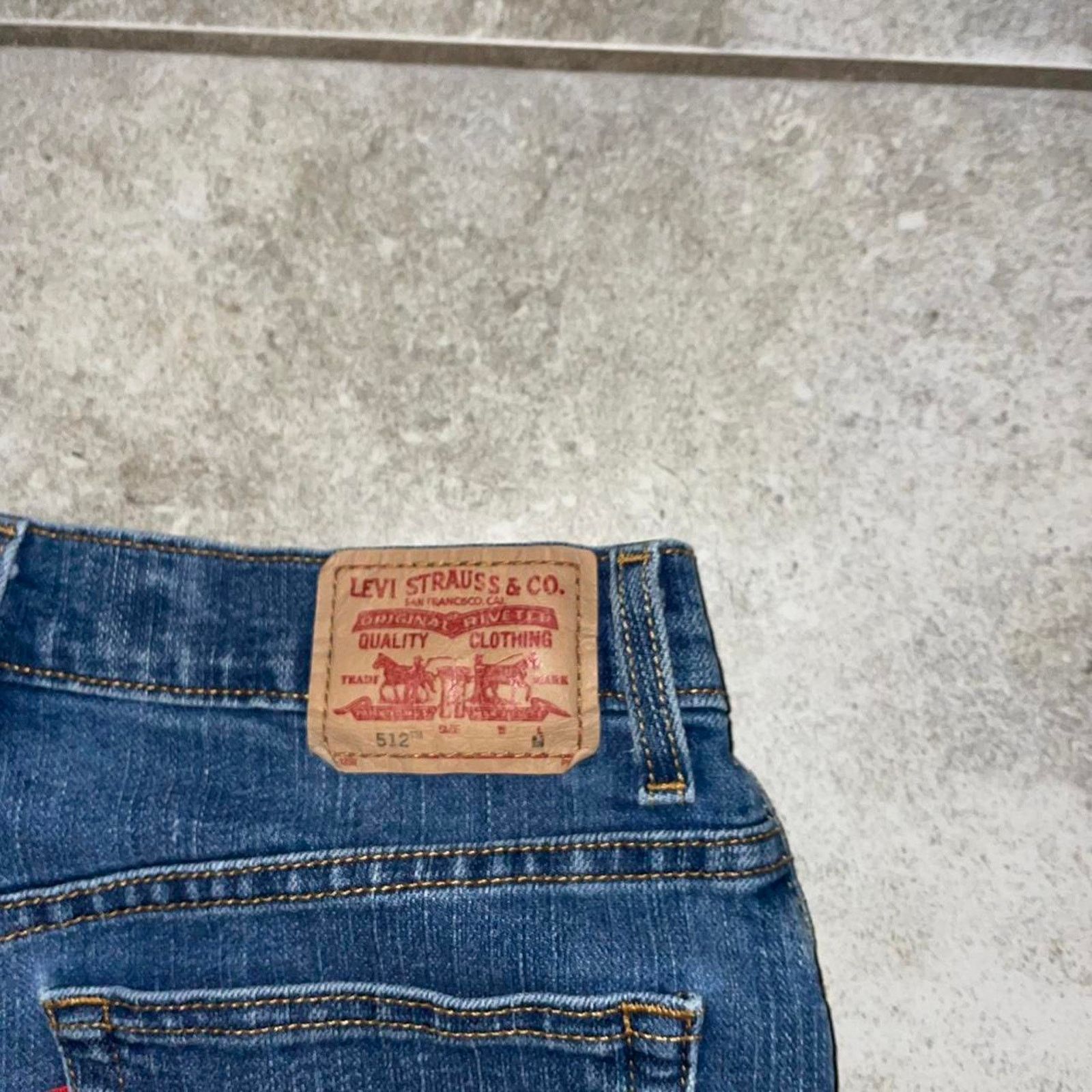 Levi's Levis 512 blue jeans 90s Size US 32 / EU 48 - 3 Thumbnail