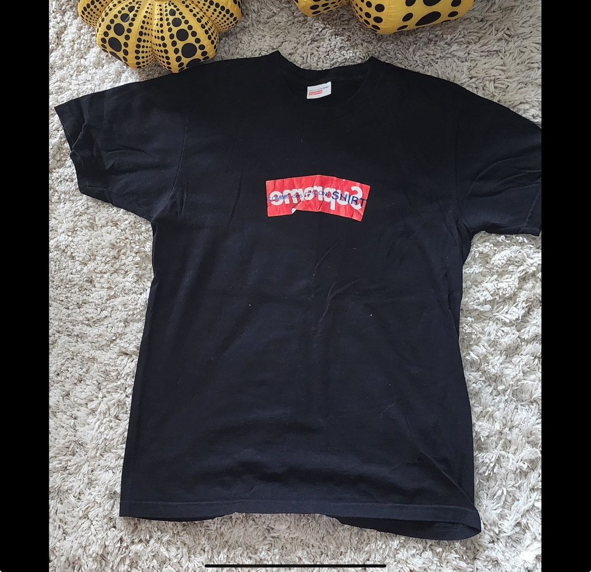 Supreme Supreme Comme Des Garcons SHIRT Box Logo Tee | Grailed