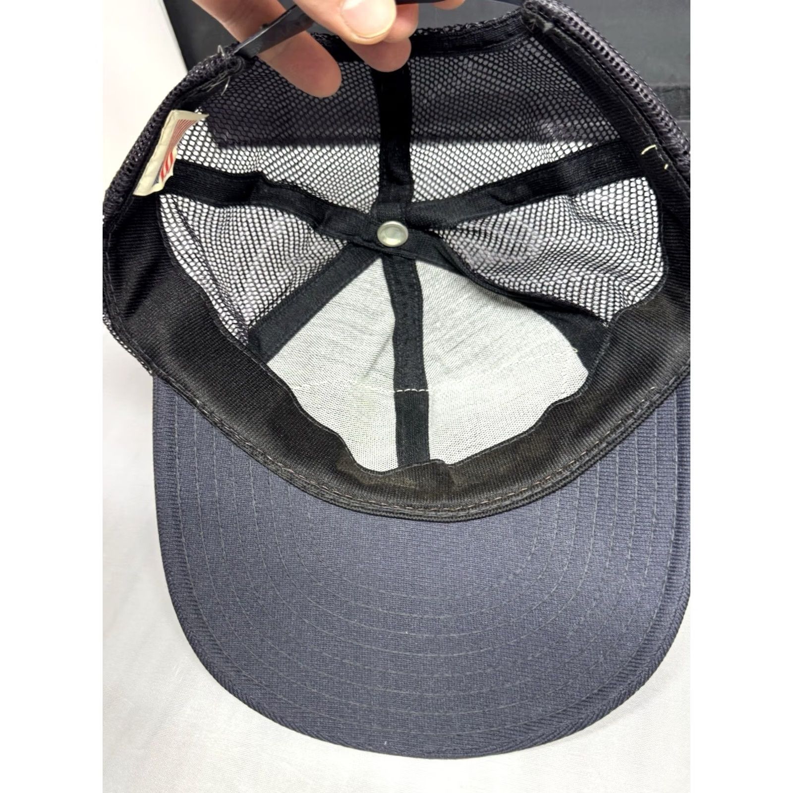 New Era VINTAGE USS Navy Hats – 2 Blue Adjustable OS Snapback Hats JFK CV-67 Henry M Jackson SSBN-730 New Era Men Size ONE SIZE - 5 Thumbnail