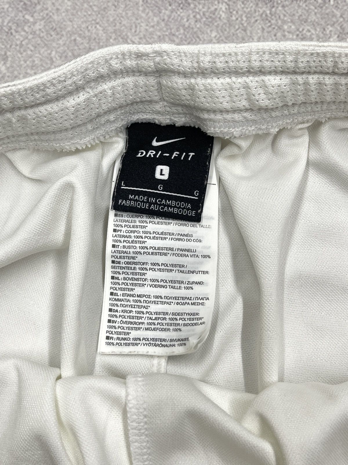 Nike Mens Nike Academy Football Shorts White Drill Y2K TECH ACG Size US 34 / EU 50 - 5 Thumbnail