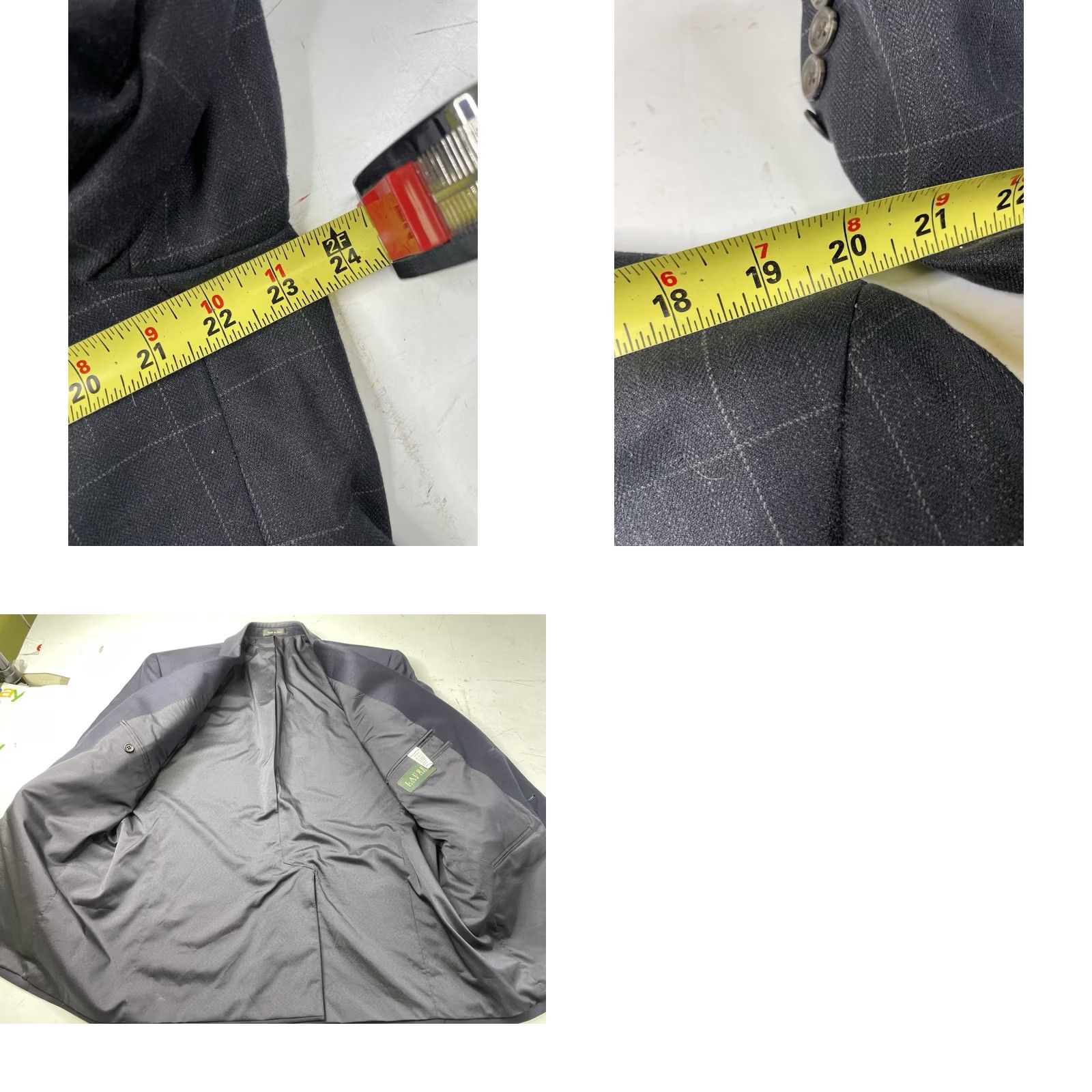 Vintage VINTAGE Polo University Club Wool Blazer Jacket 44R Charcoal Gray Mens Size US XXL / EU 58 / 5 - 8 Thumbnail