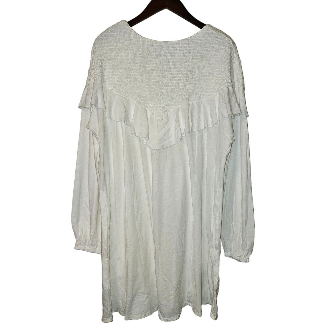 Free People New Free People BEACH Aurora Mini Dress $88 free-est LARGE Size L / US 10 / IT 46 - 6 Thumbnail