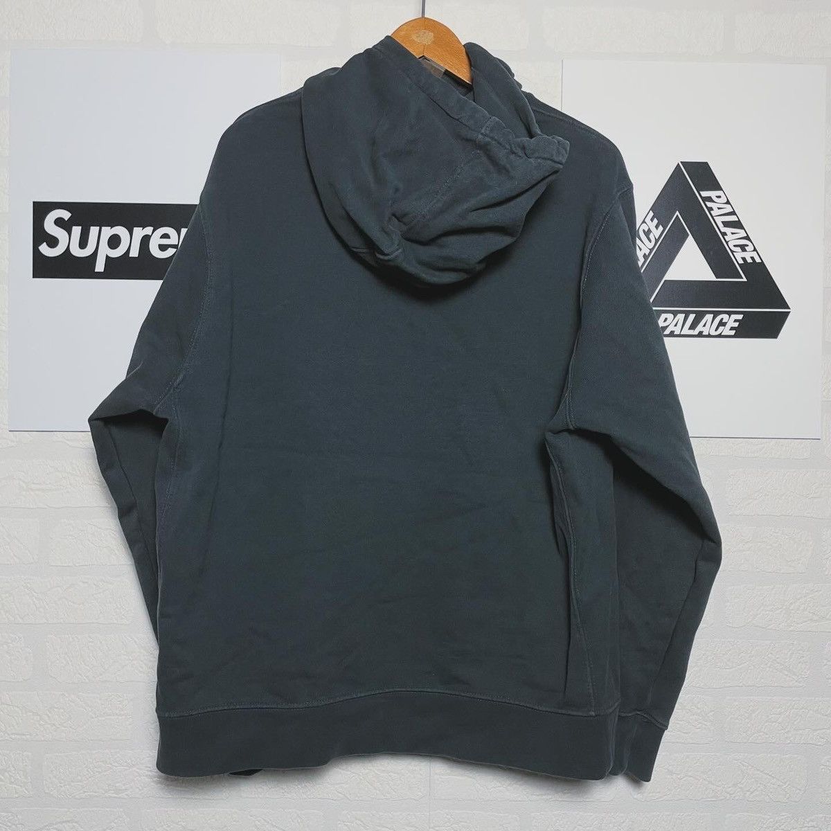 Nike × Vintage Nike Vintage Big Spellout Logo Boxy Fit Hoodie Size US L / EU 52-54 / 3 - 2 Thumbnail