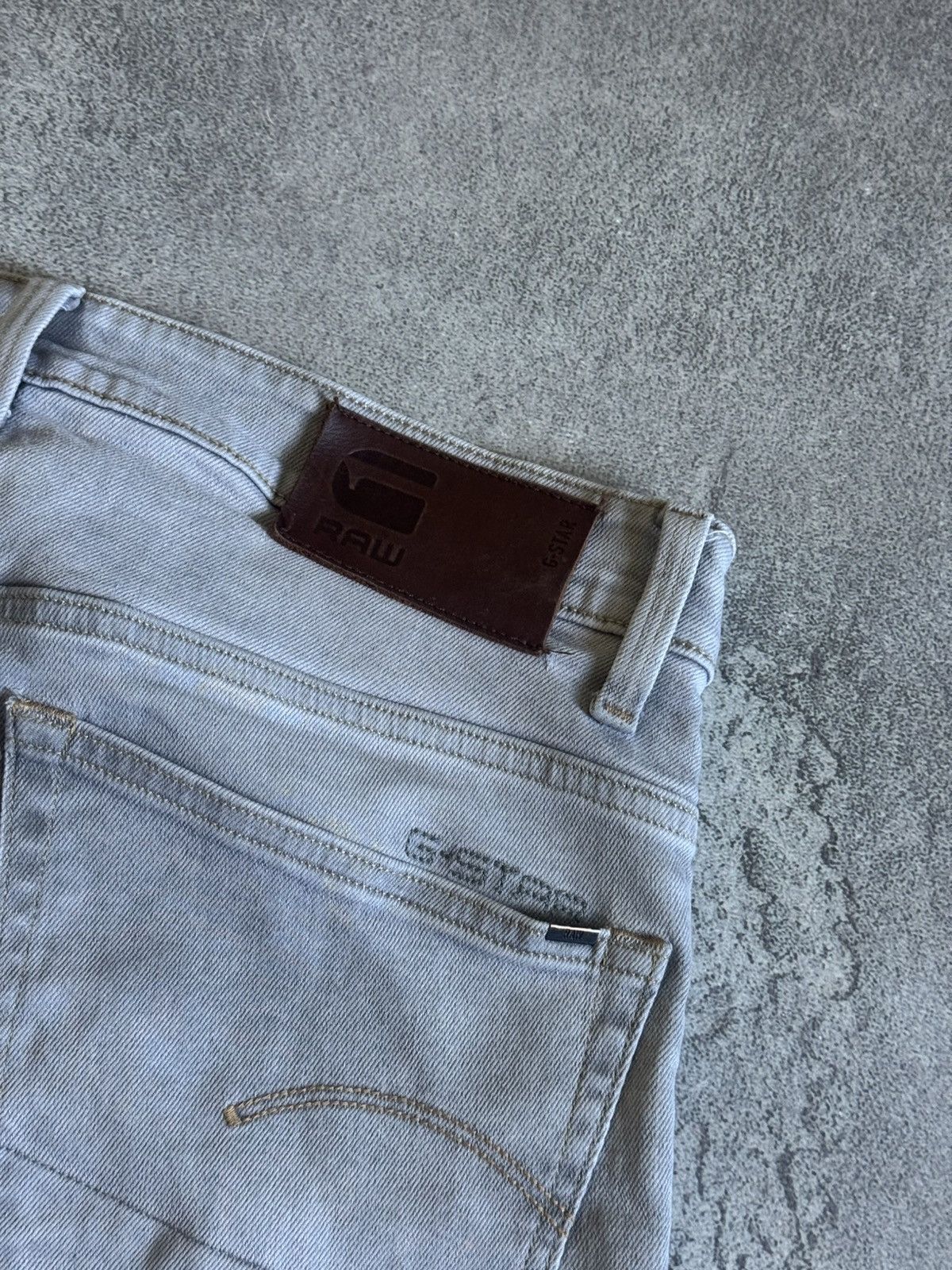 G-Star G star raw 33/32 3301 straight tapered denim pants jeans Size US 33 - 4 Thumbnail