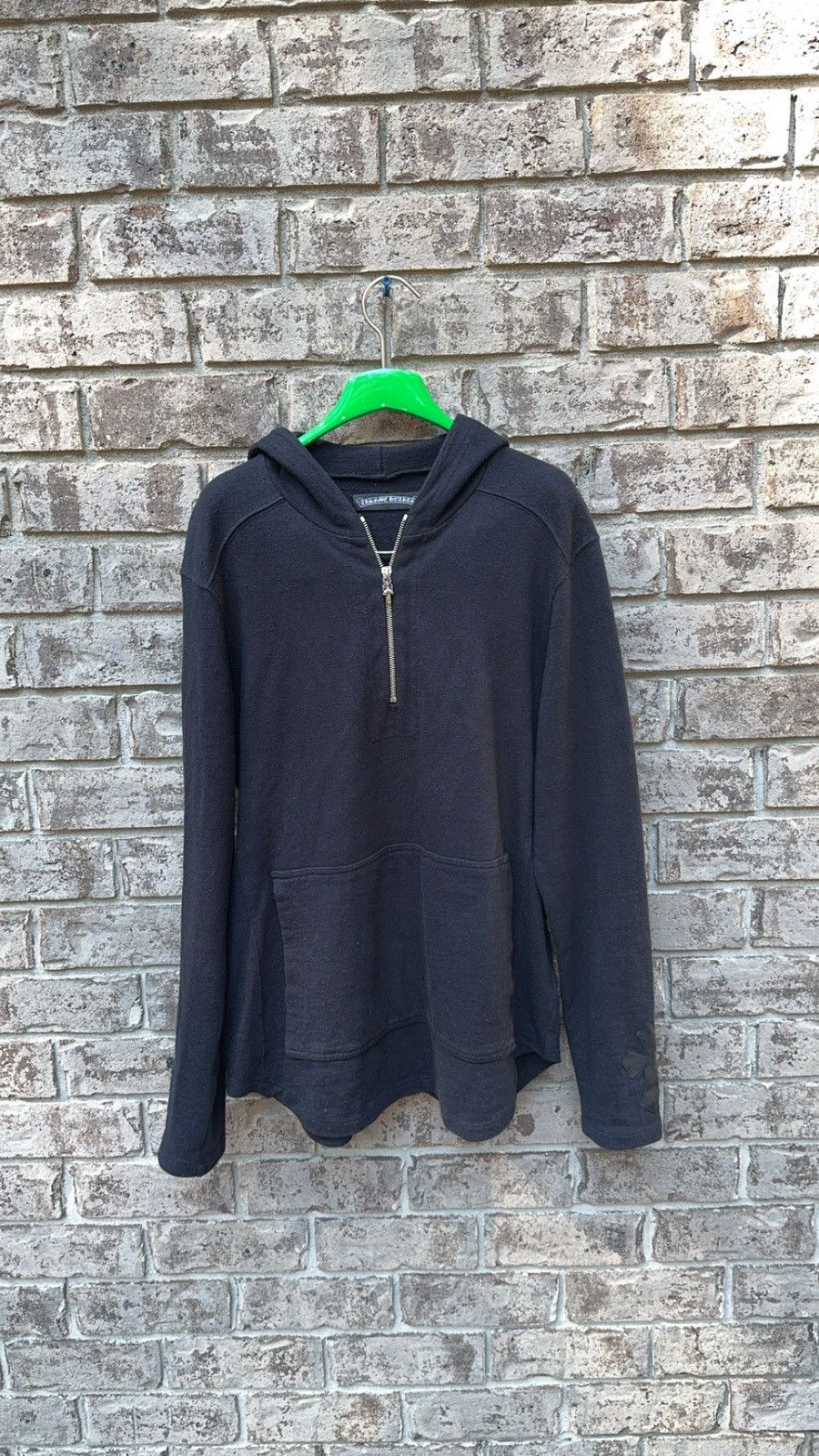 Chrome Hearts Chrome Hearts Quarter Zip Patch Hoodie Size US M / EU 48-50 / 2 - 1 Thumbnail