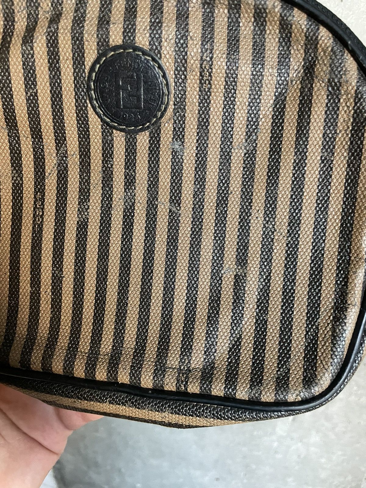 Fendi Vintage 90s Fendi Distressed Shoulder Crossbody Bag Size ONE SIZE - 6 Thumbnail