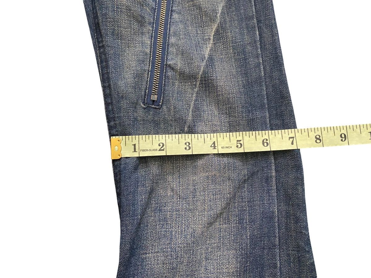 If Six Was Nine Midas Double Waist Lace Flared Denim Size US 30 / EU 46 - 19 Thumbnail