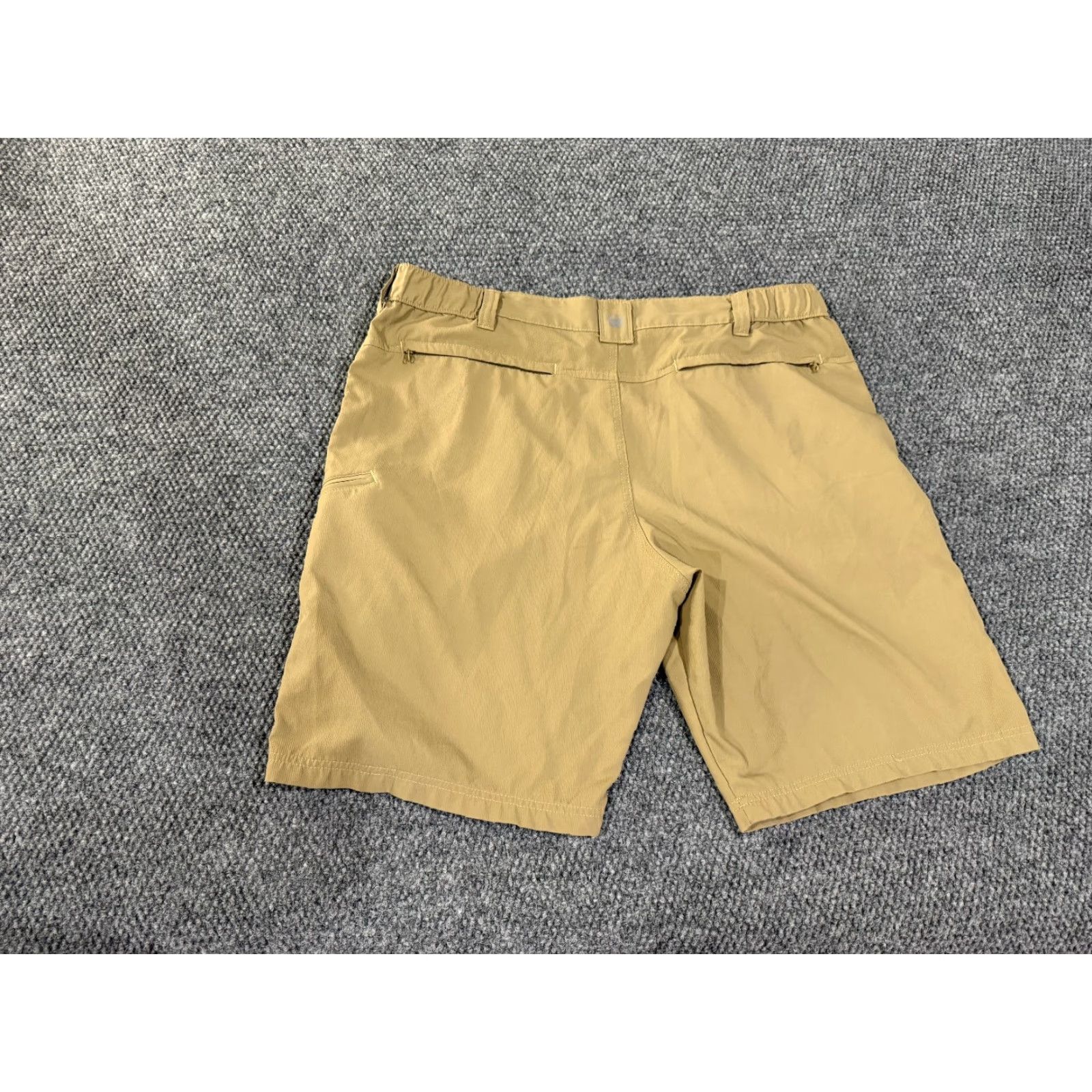 Wrangler Wrangler Cargo Shorts Mens 40 Khaki Outdoor Hiking Utility Cargo Pocket Cotton Green Regular Waist 40 Size US 40 / EU 56 - 6 Thumbnail