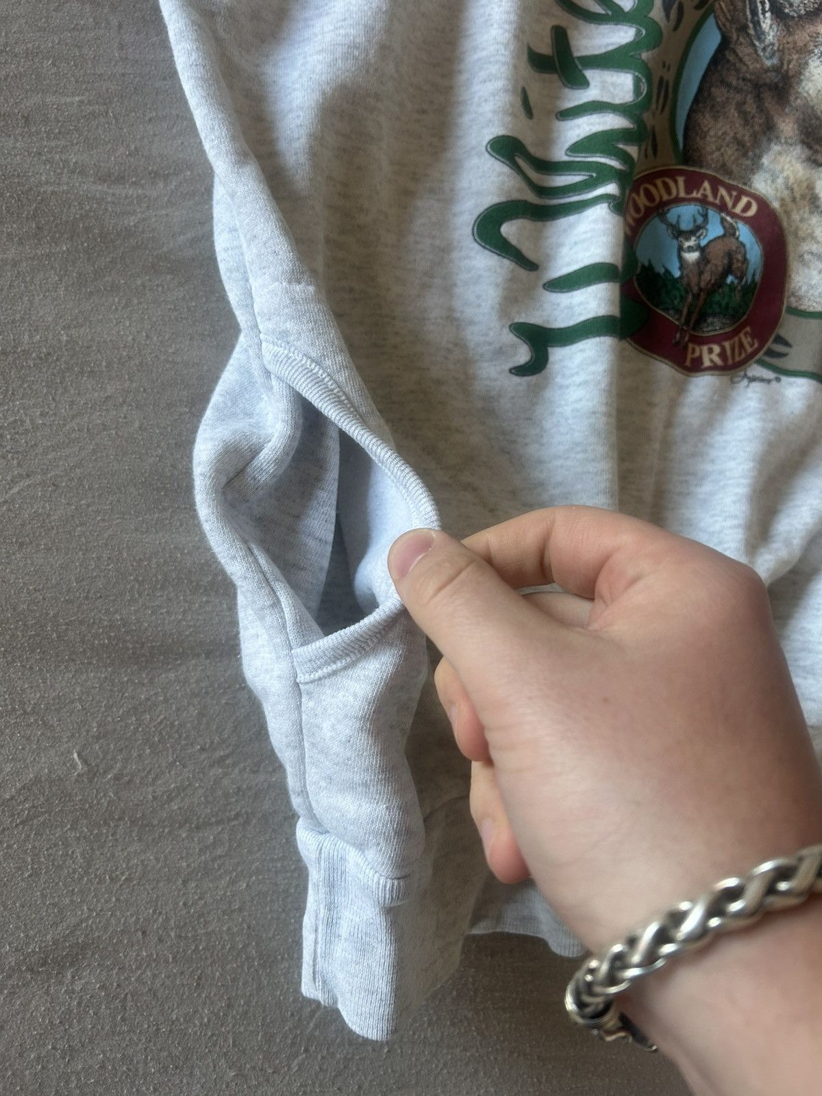 Vintage Vintage Wisconsin “Whitetail” Crewneck Size US XL / EU 56 / 4 - 3 Thumbnail