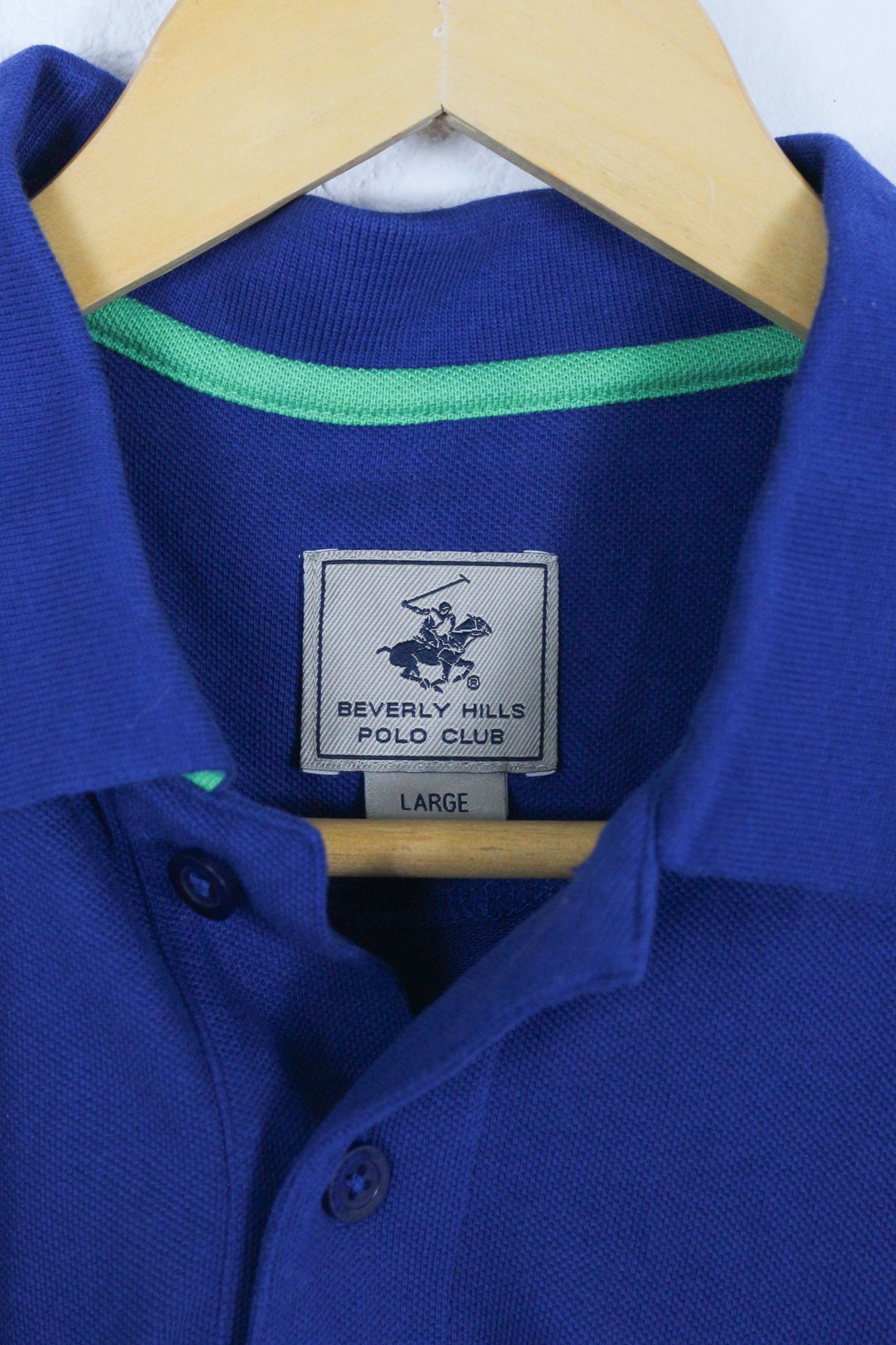 Beverly Hills Polo Club × Vintage Vintage Beverly Hills Polo Club Logo Rugby Polo Shirt NZ Size US L / EU 52-54 / 3 - 4 Thumbnail
