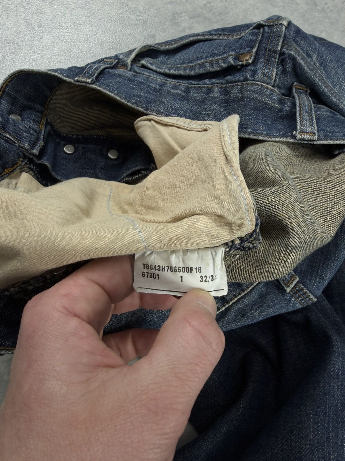 FCUK FCUK Jeans Distressed Flare Blue Denim Jeans Y2K Size 32 Size US 32 / EU 48 - 16 Thumbnail